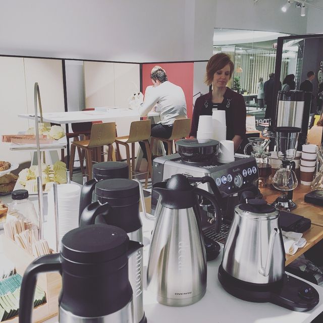 Featured photo from NeoCon trade show