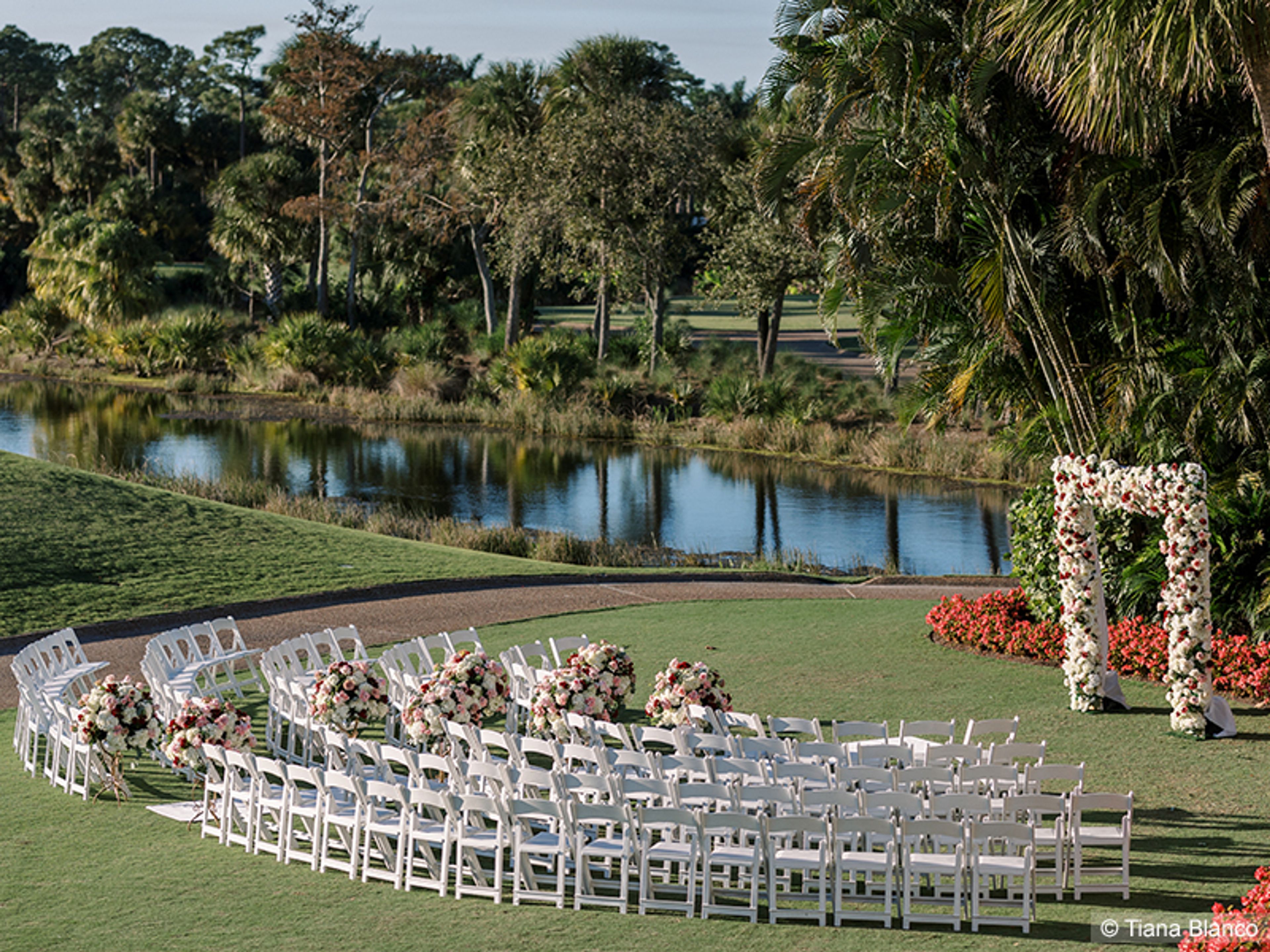Outdoor Ceremony Space, an event space at Breakers West Country Club
