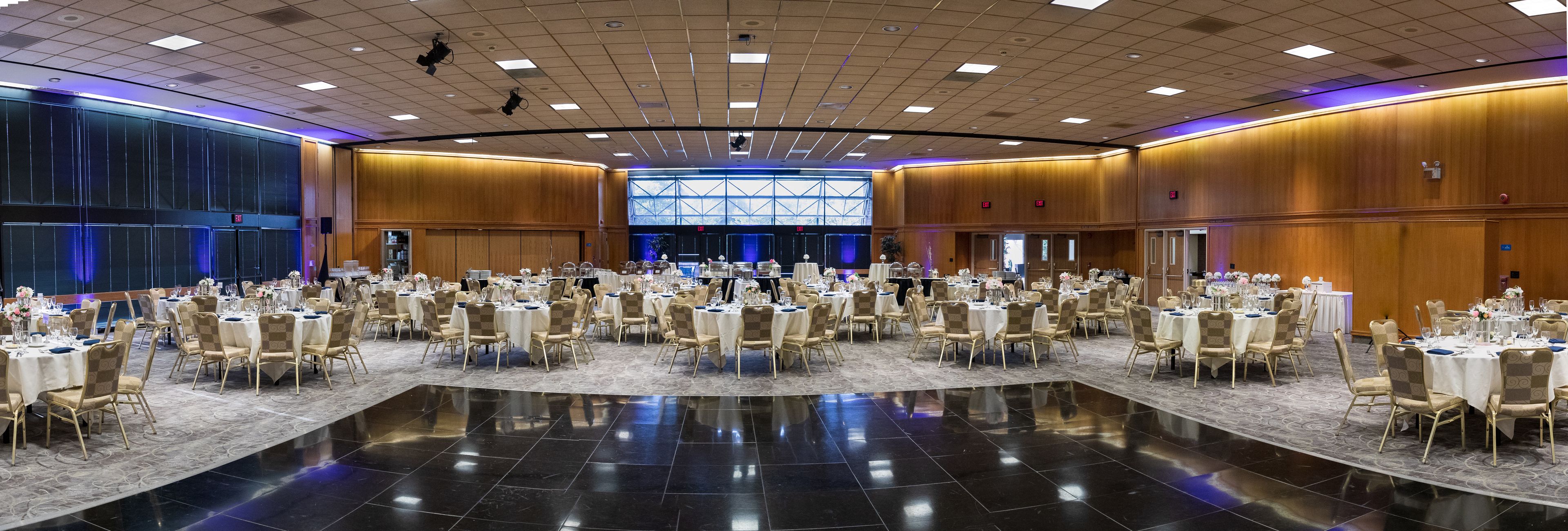 Weingart Ballroom, an event space at The Centre at Sycamore Plaza