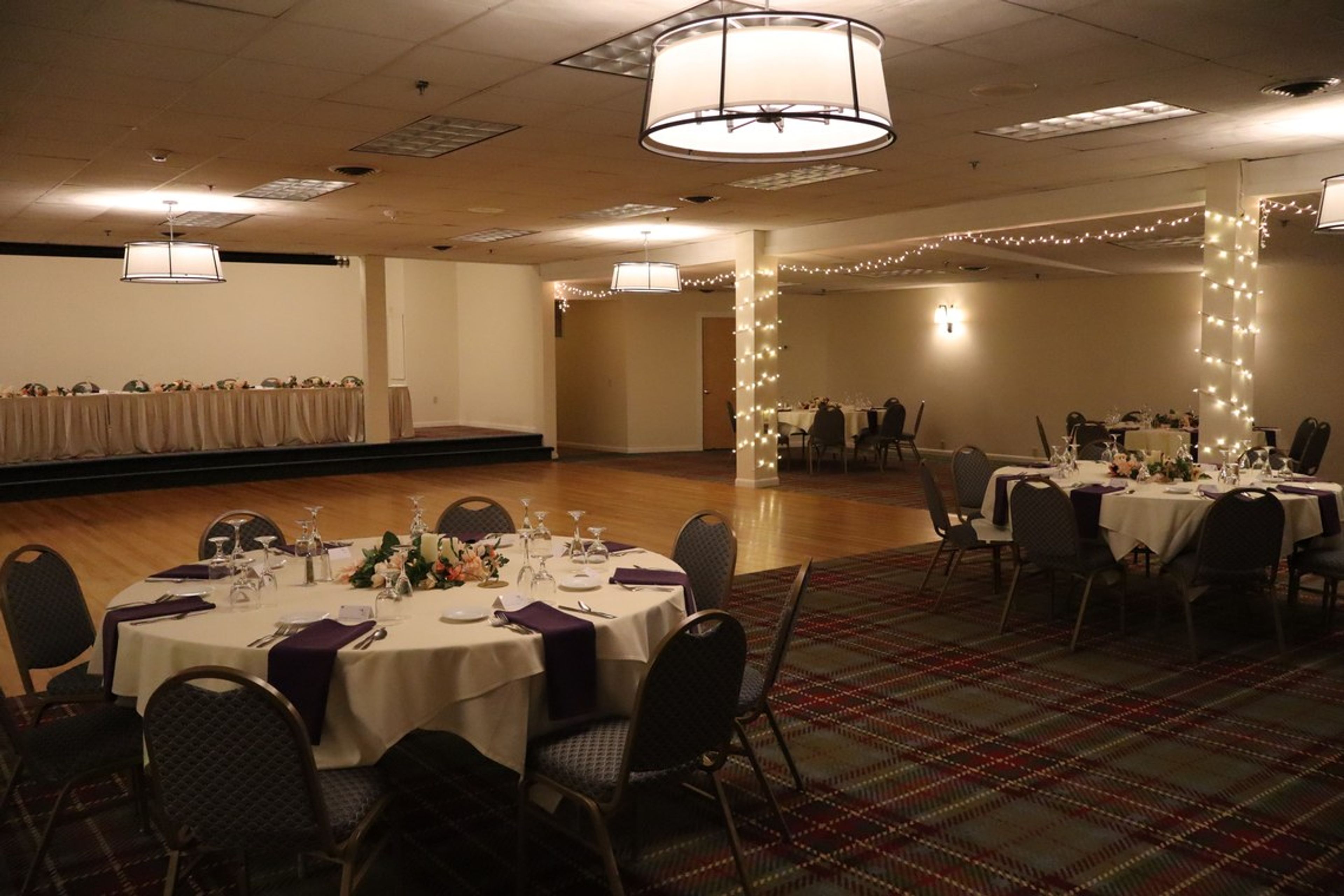 Morey Room, an event space at Lake Morey Resort