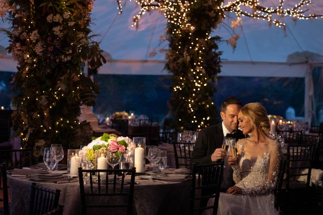 Featured photo from Fairytale Fall Tented Wedding at a Private Residence in Winnetka, IL