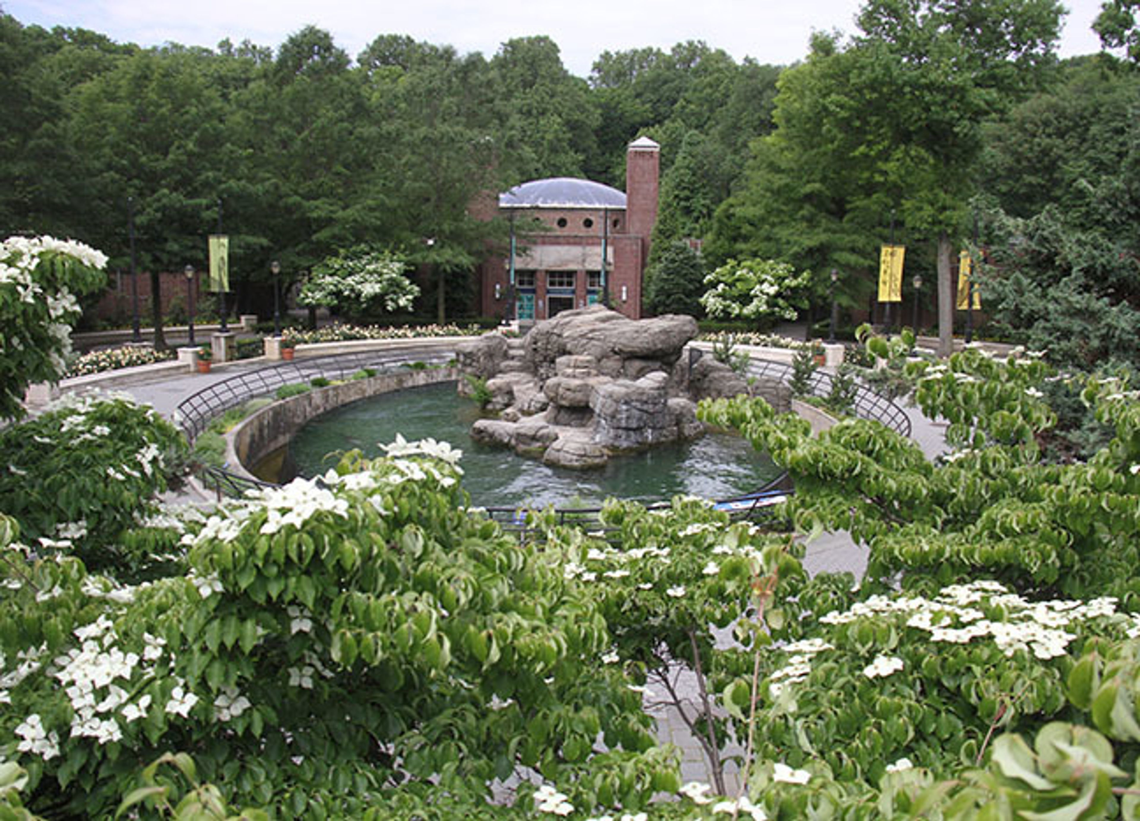 Sea Lion Court, an event space at Prospect Park Zoo
