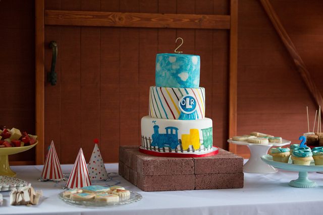 Featured photo from Train Themed Birthday Party