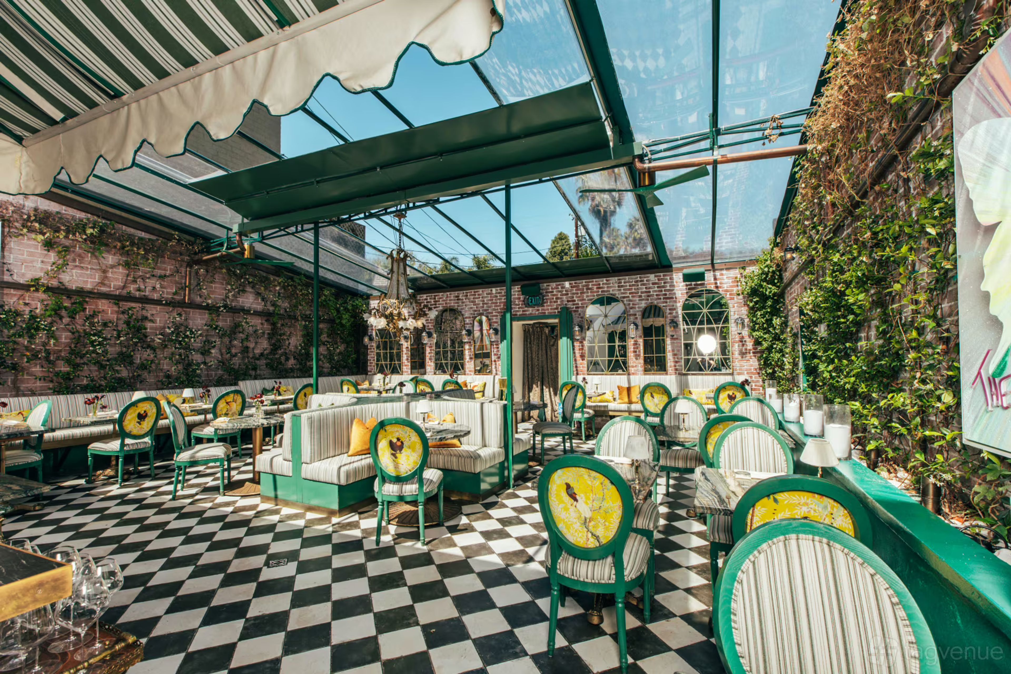 Garden, an event space at Scarlett West Hollywood