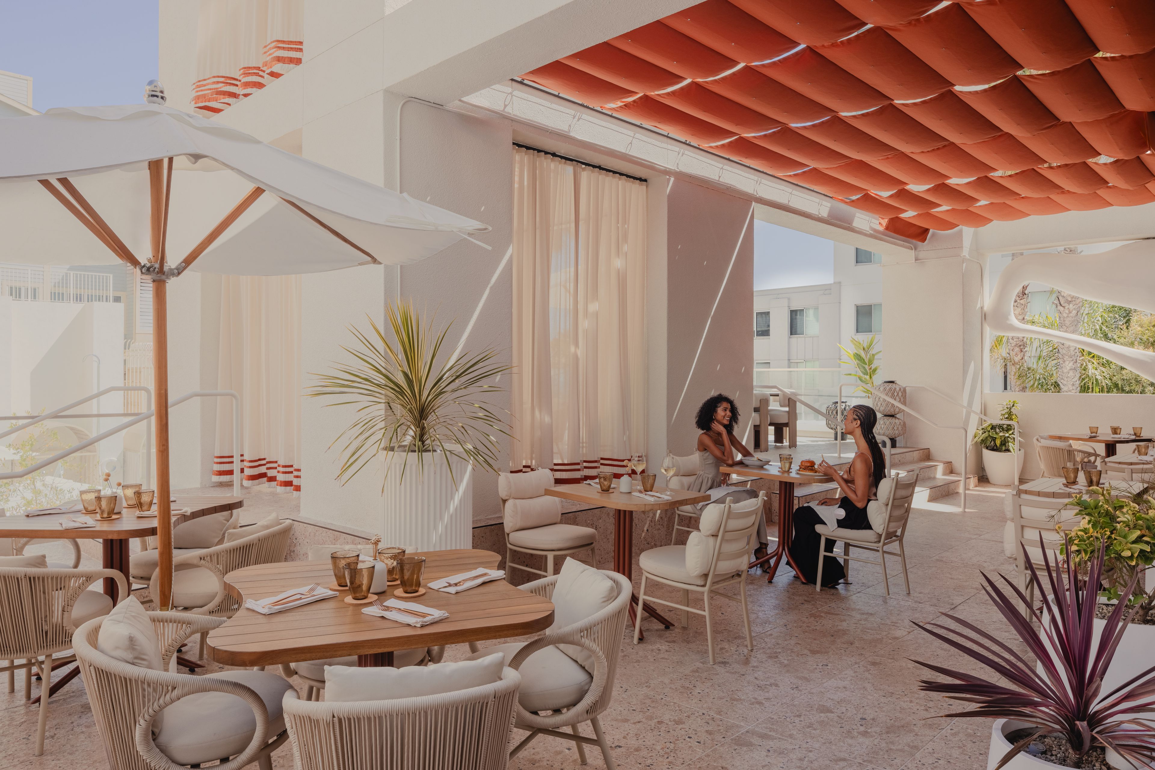 Marelle Patio, an event space at Sandbourne Santa Monica