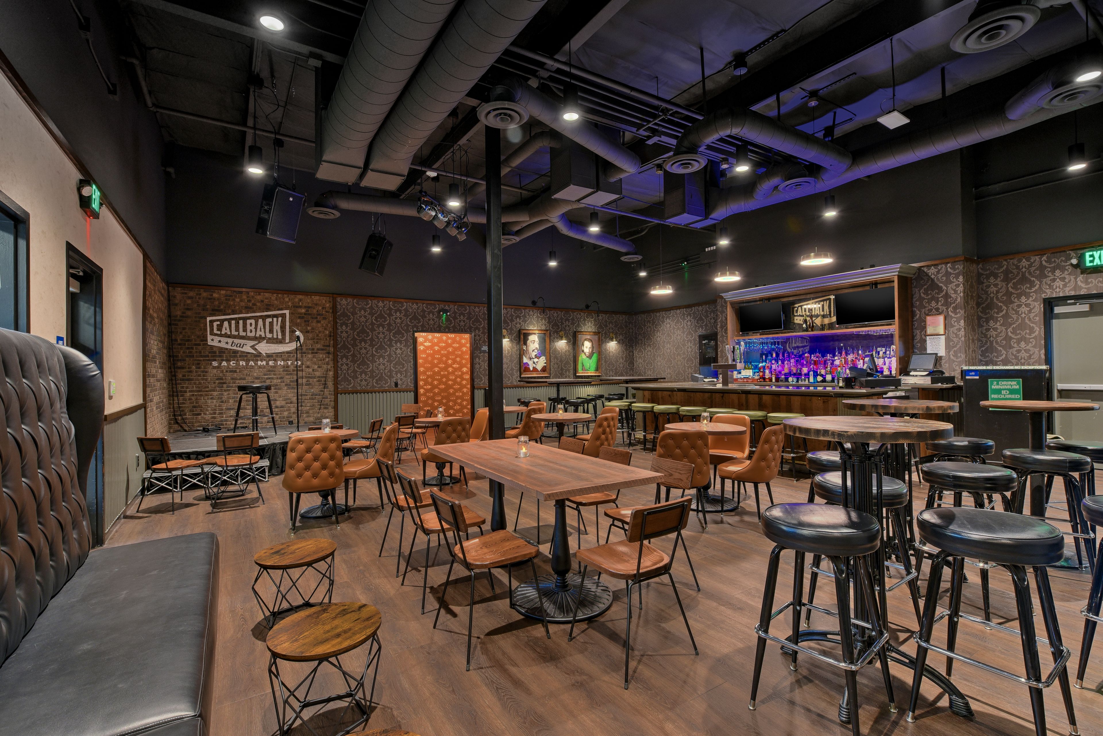 CallBack Bar, an event space at Punch Line Comedy Club Sacramento