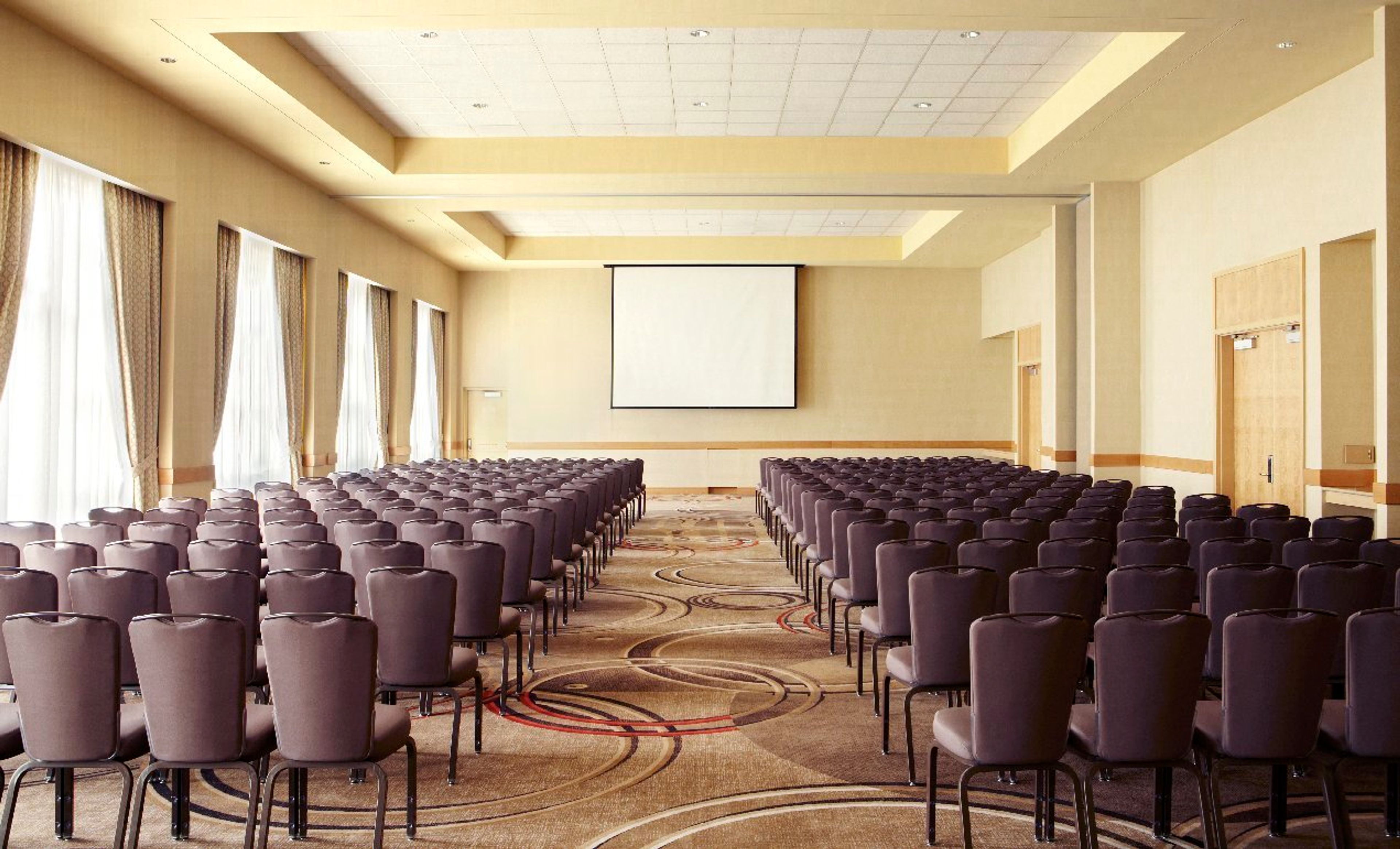 Lindbergh Ballroom, an event space at Hyatt Rosemont near O'Hare