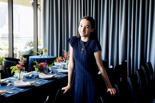 Featured photo from This Intimate Bat Mitzvah in Austin Was Meant To Be Captured in Soft Light and Vibrant Floral Design