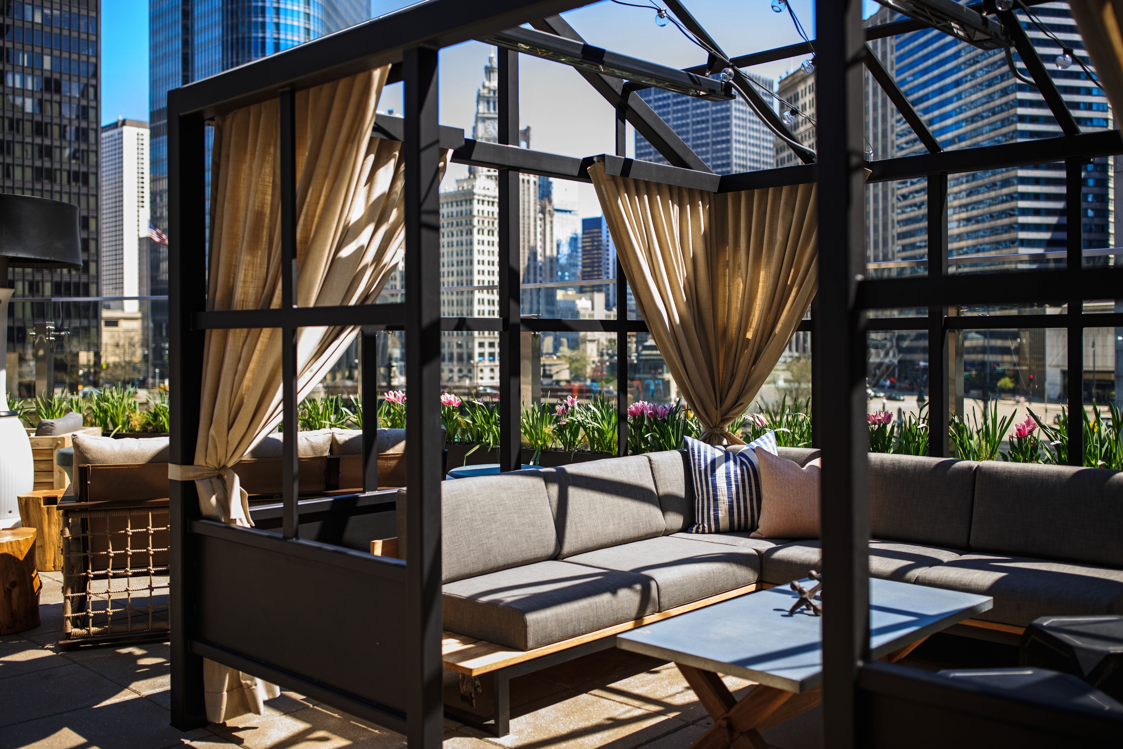 Outdoor Patio / Terrace, an event space at Raised | An Urban Rooftop Bar