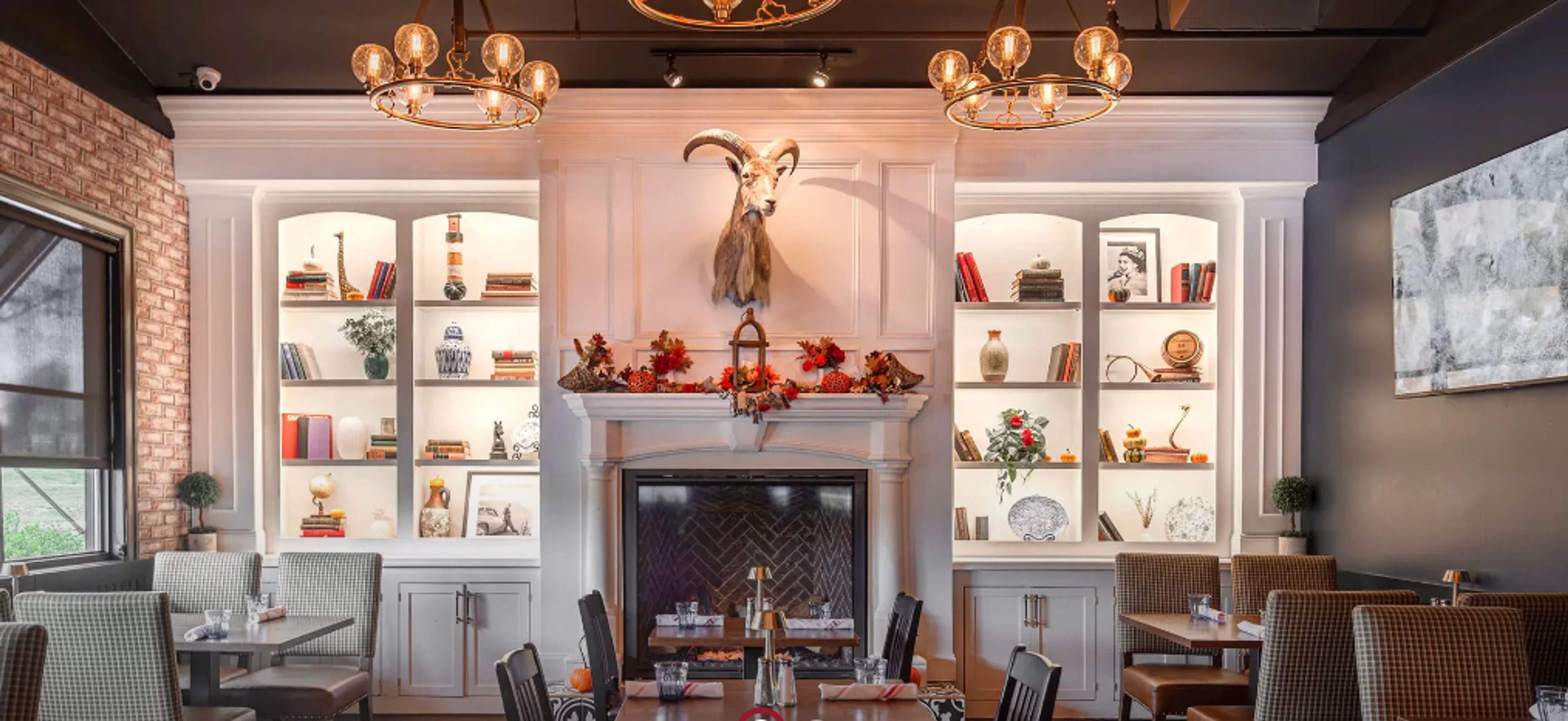 The Library, an event space at The Crown Tavern