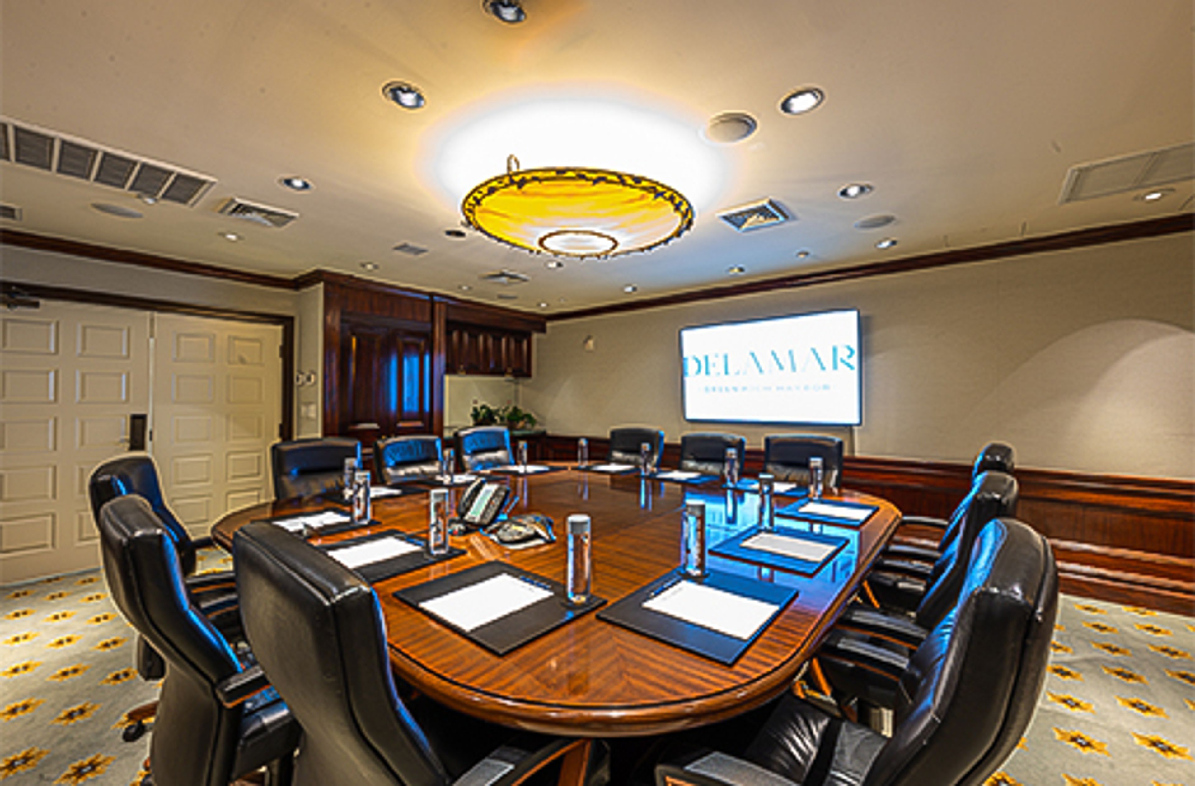 The Boardroom, an event space at Delamar Greenwich Harbor