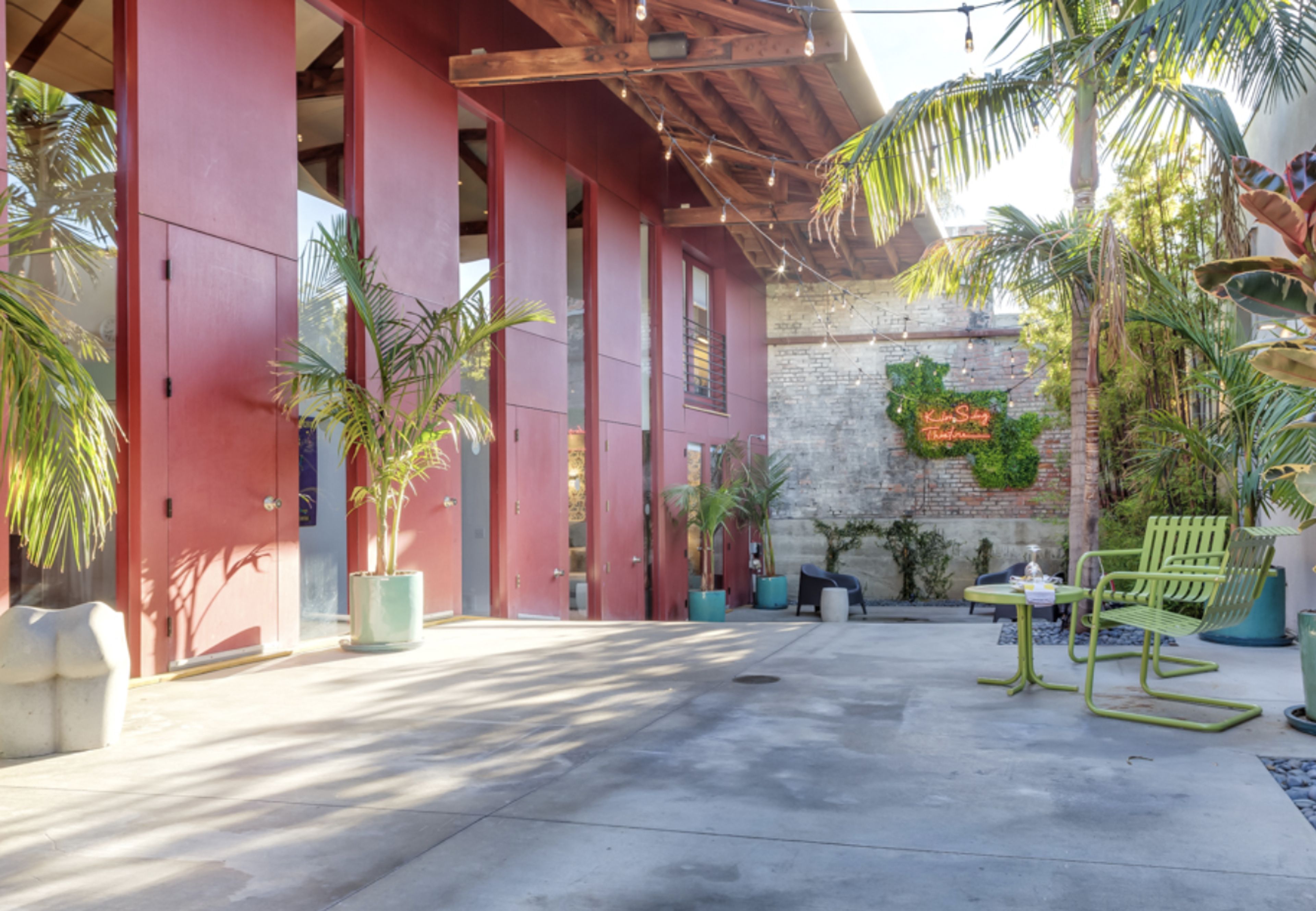 The Courtyard, an event space at Kim Sing Theatre