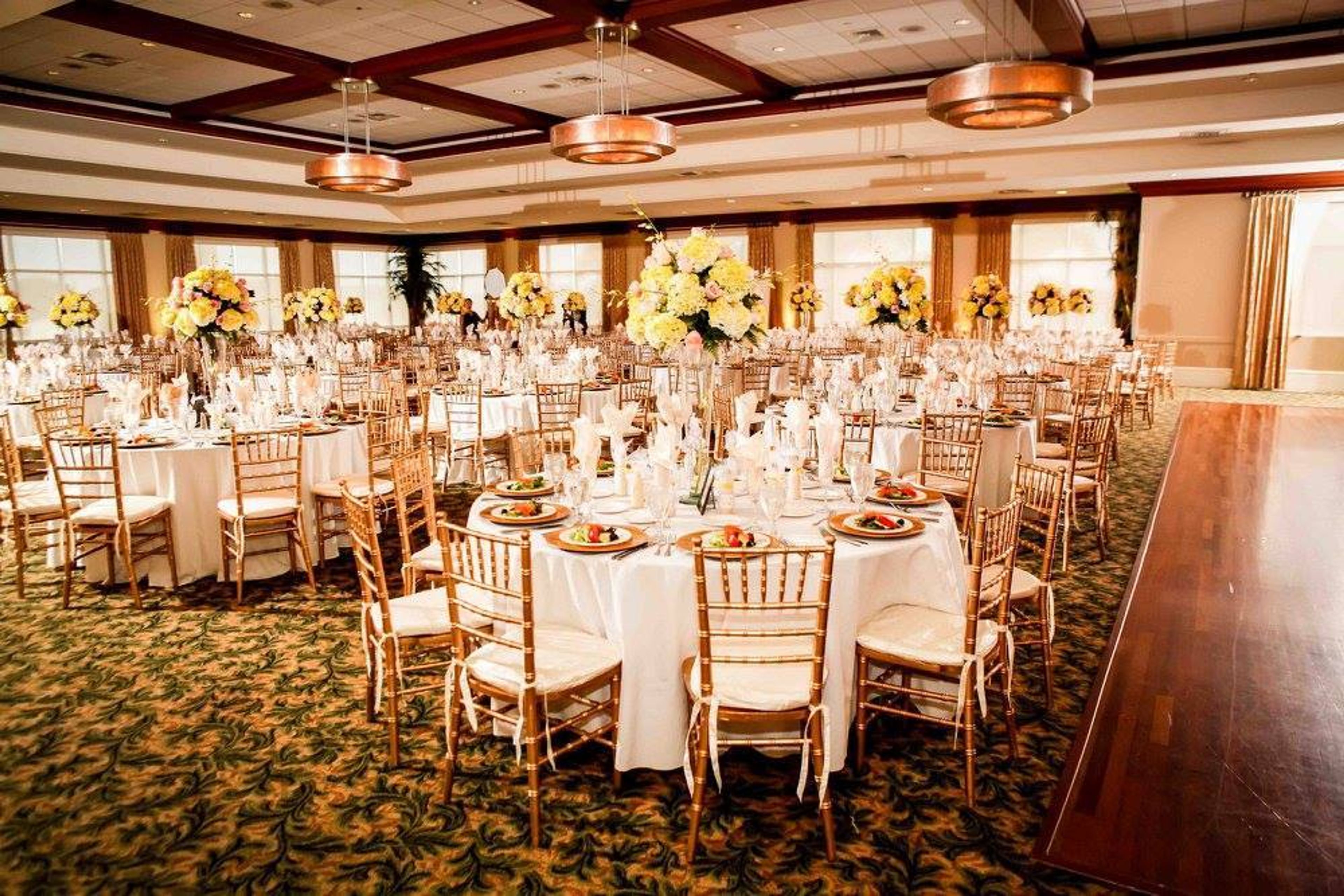 The Ballroom, an event space at Indian Spring Country Club