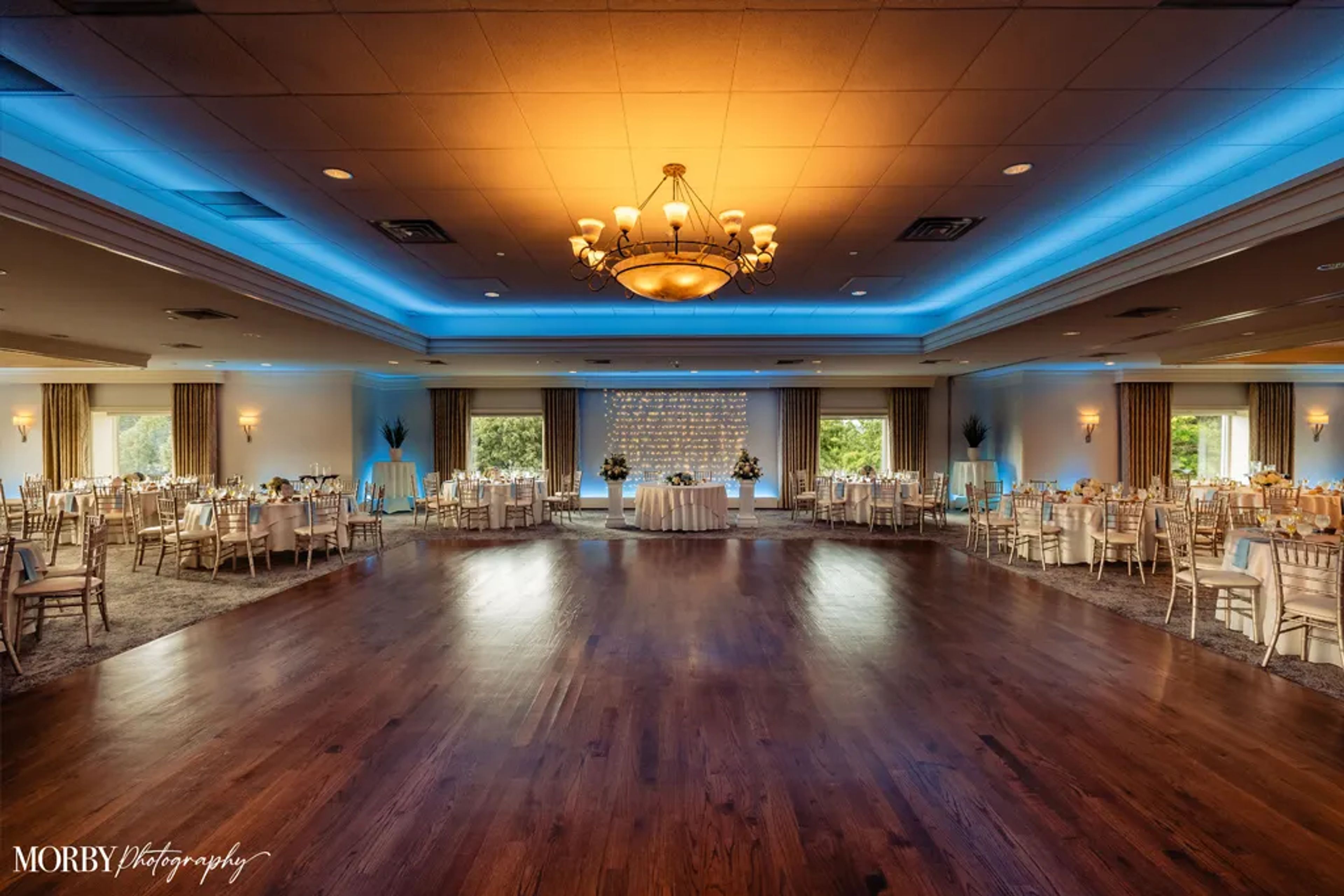 The Ballroom, an event space at PineCrest Country Club