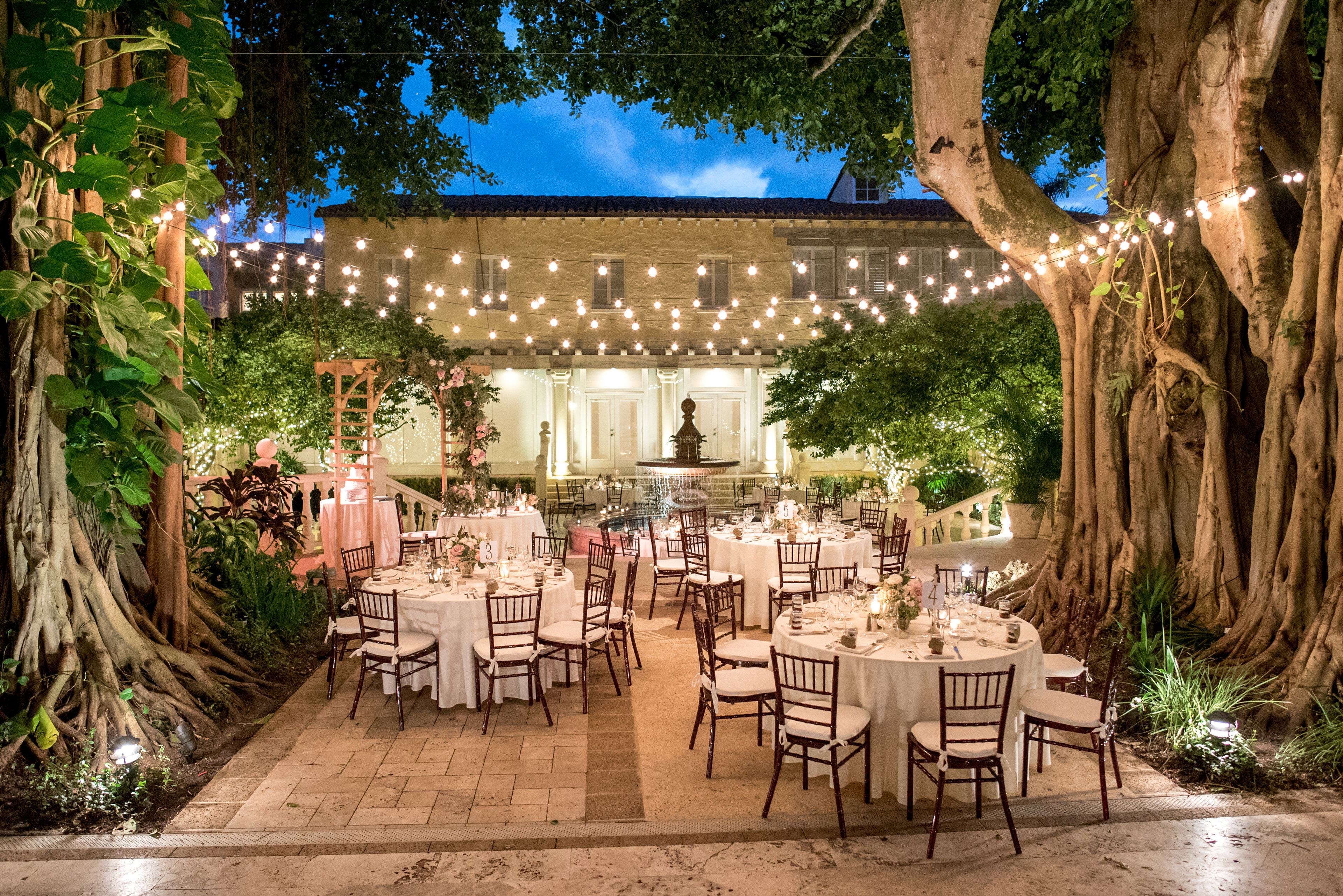 The Courtyard, an event space at The Addison