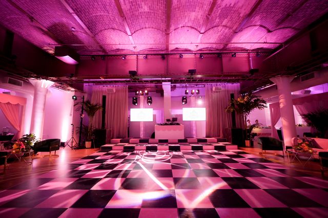 Featured photo from Discover This Glamorous Bat Mitzvah with Checkerboard Dance Floors and Pink-Glow Interiors at The Altman Building