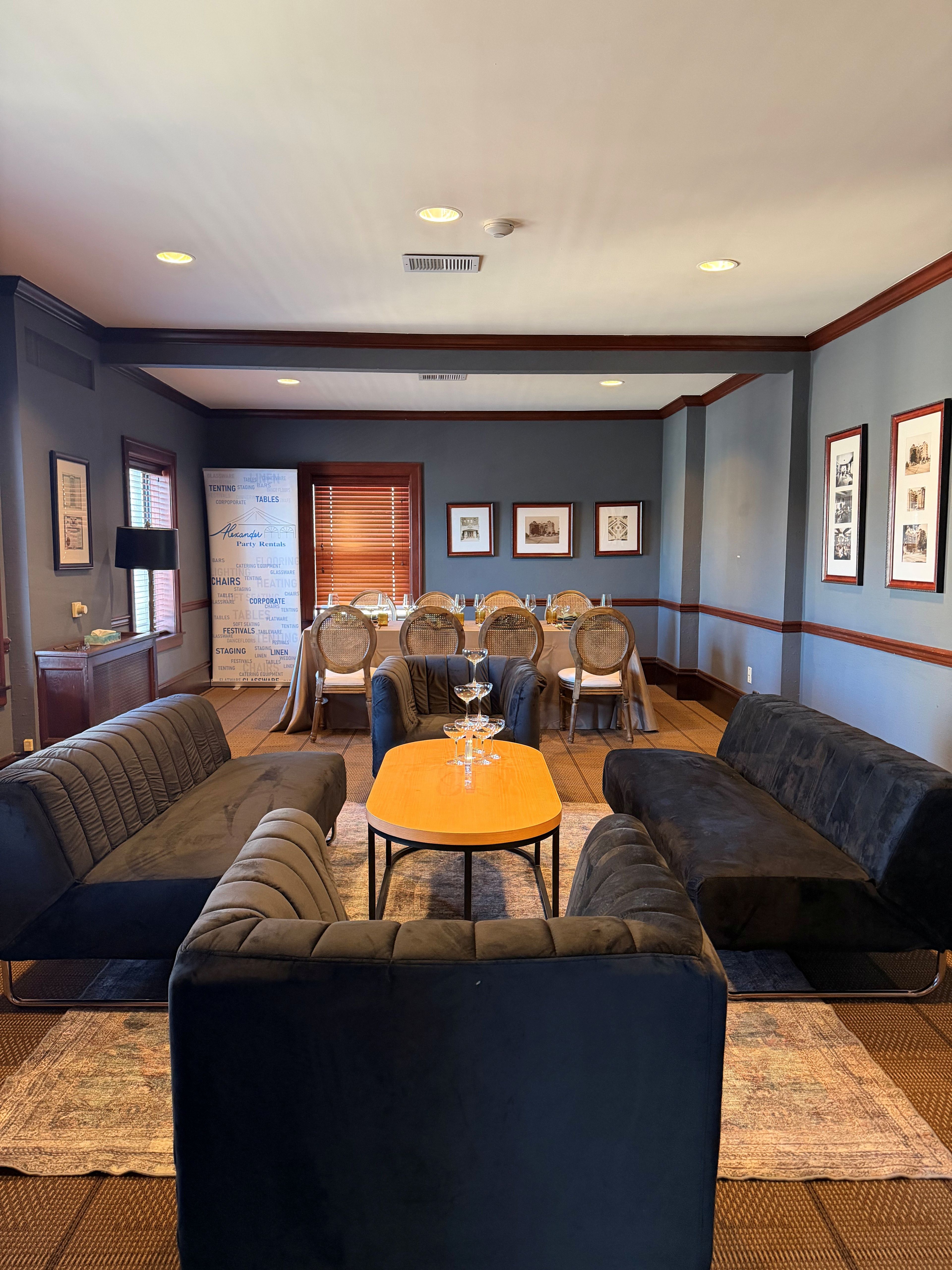 Sorrento Room, an event space at Hotel Sorrento