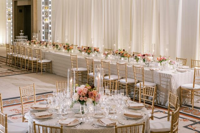 Featured photo from This Garden Terrace Wedding in Boston Was Meant To Be with Soft Candlelight and Layered Summer Florals