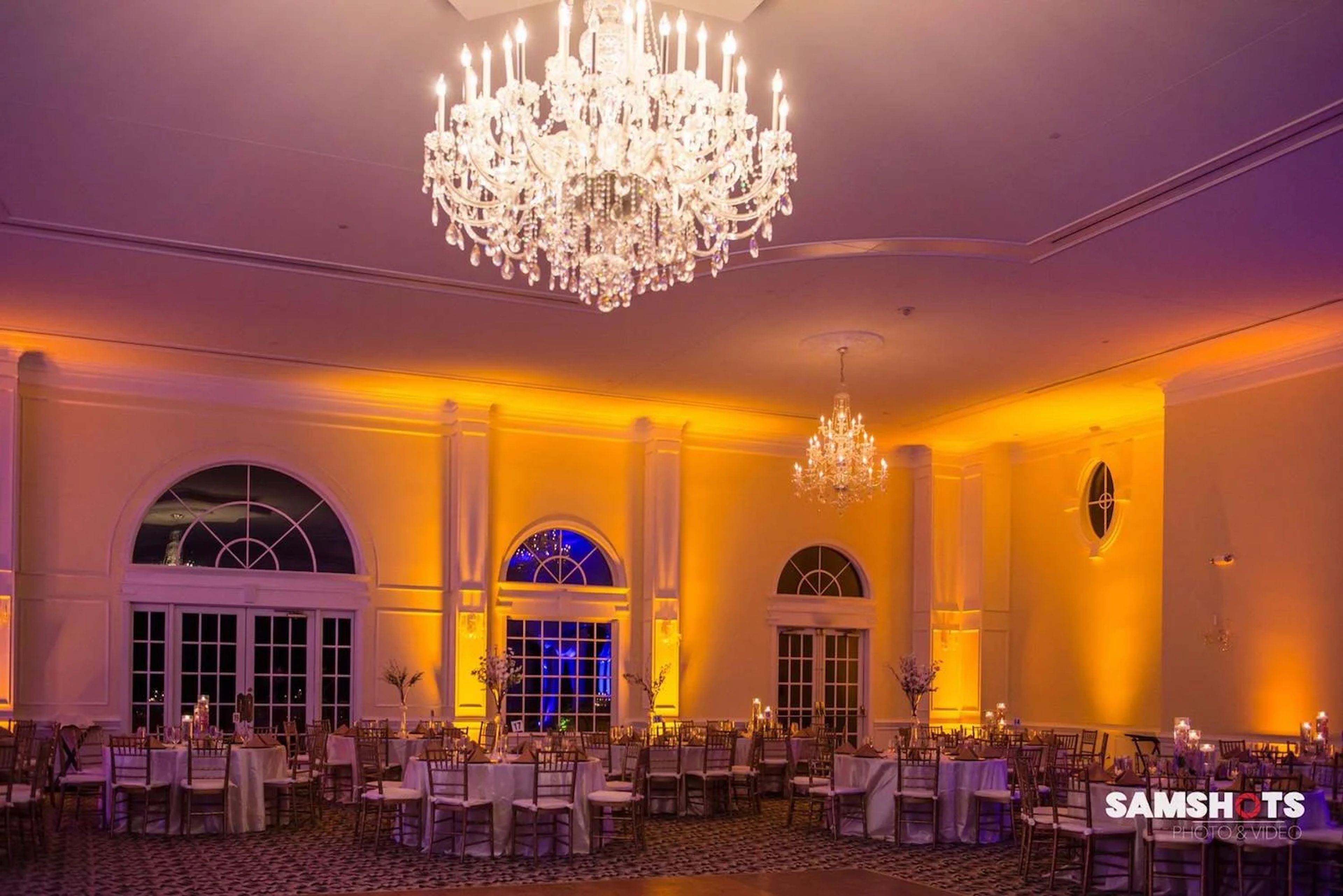 Grand Ballroom, an event space at Gala Cuisine at Foxchase Manor