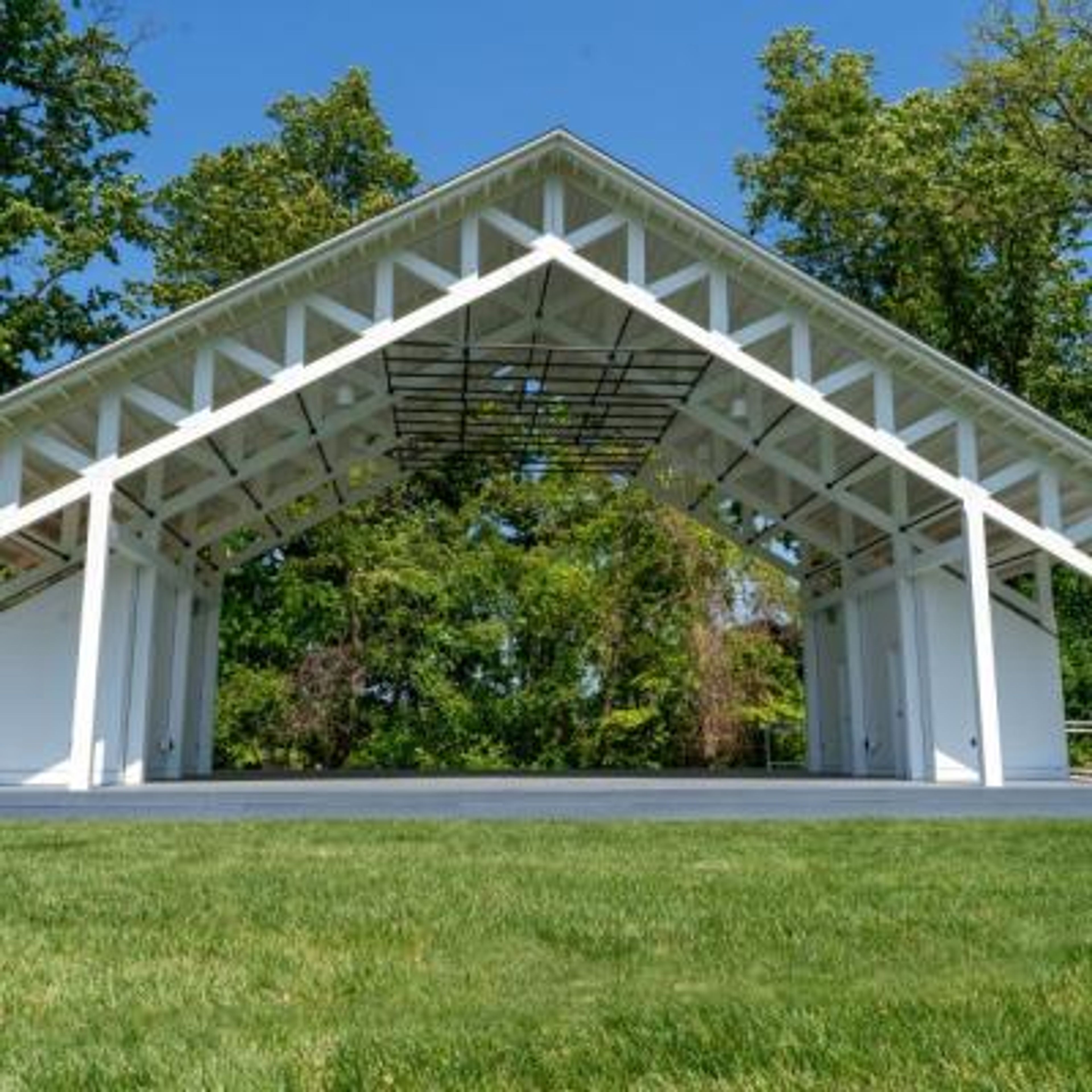 The Root Family Stage at Omi's Pavilion, an event space at Olney Theatre Center