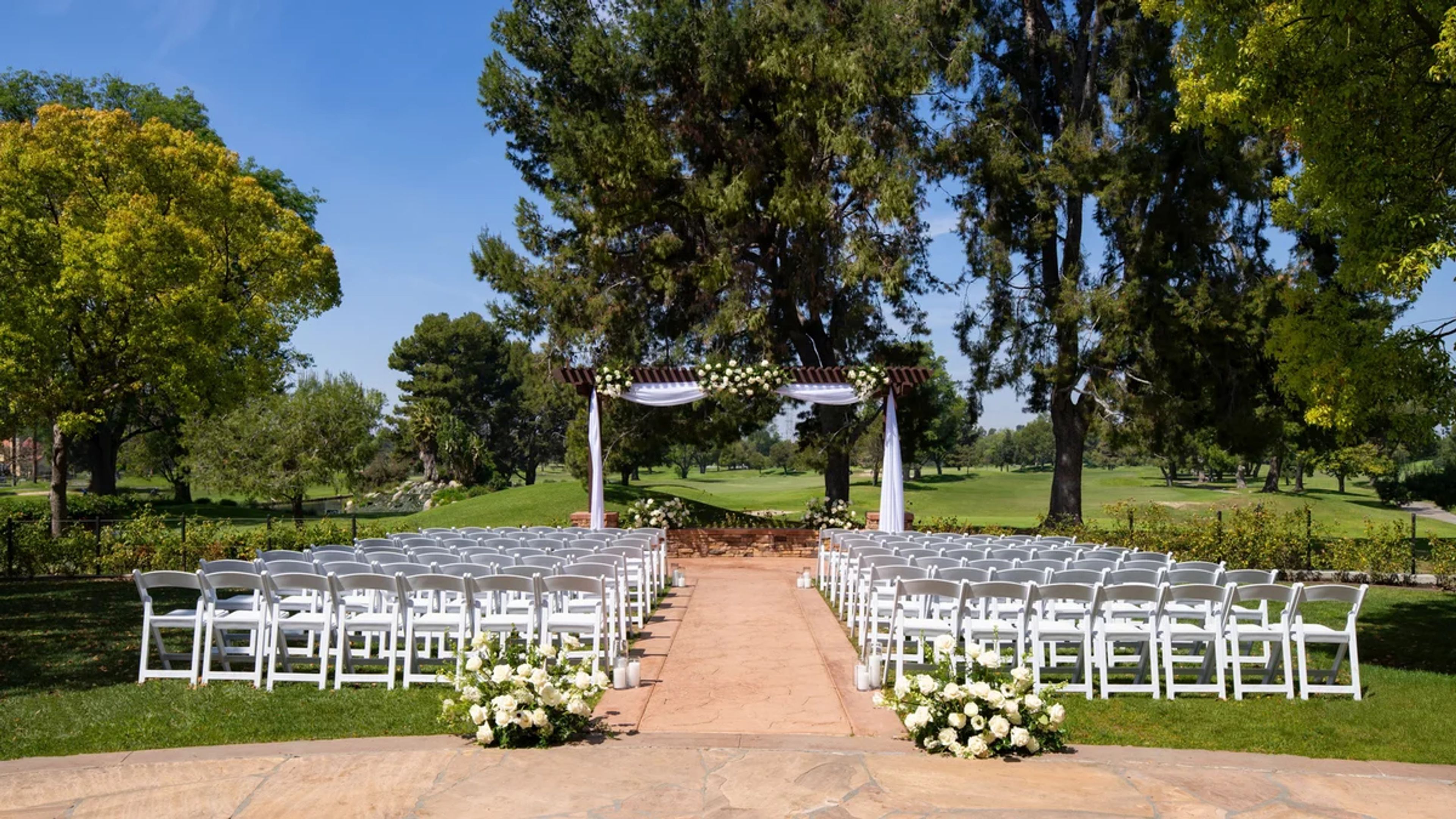 Hill View Lawn – Outdoor Ceremony, an event space at Rio Hondo by Wedgewood Weddings