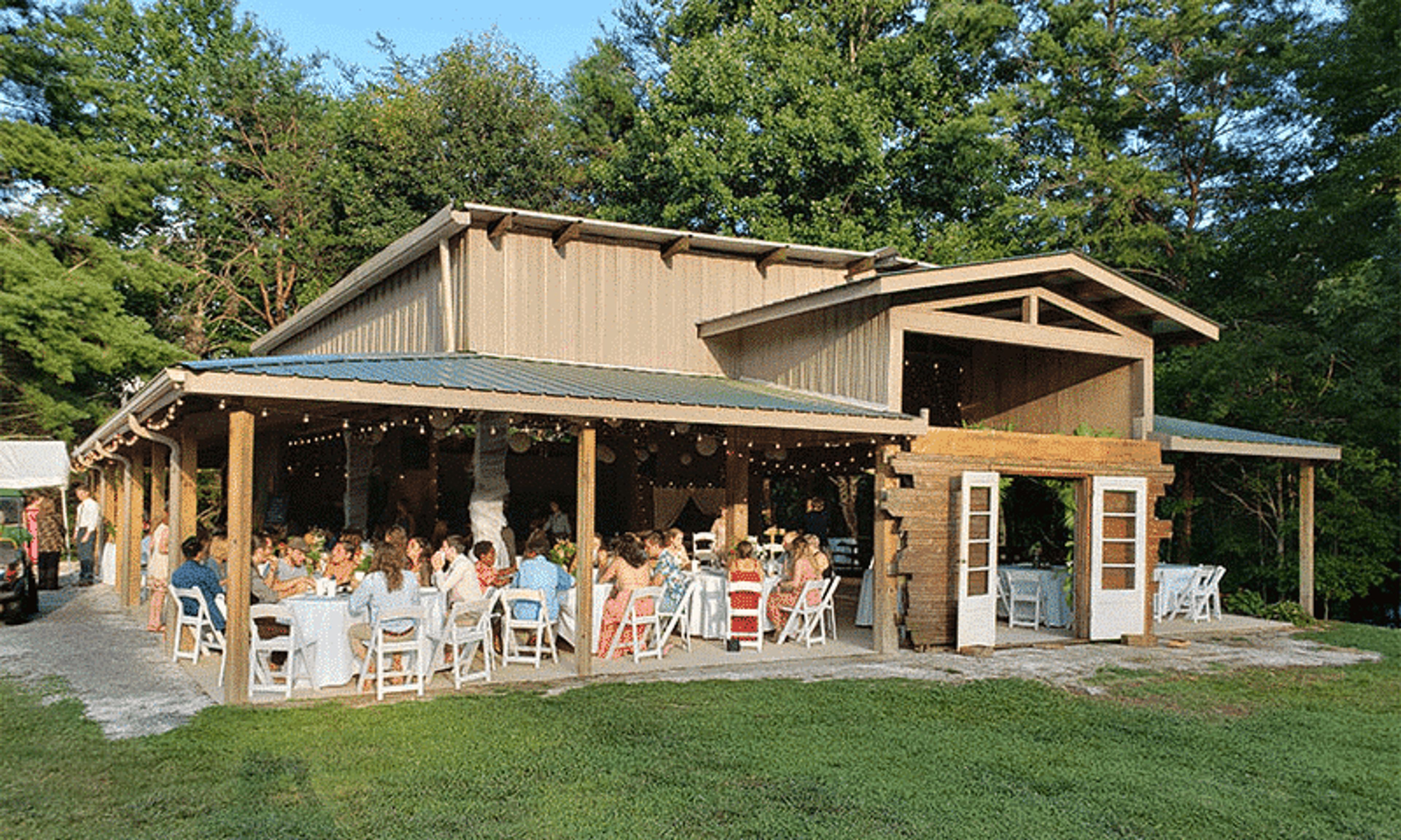 Covered Lodge & Dining Hall, an event space at Camp Chatuga