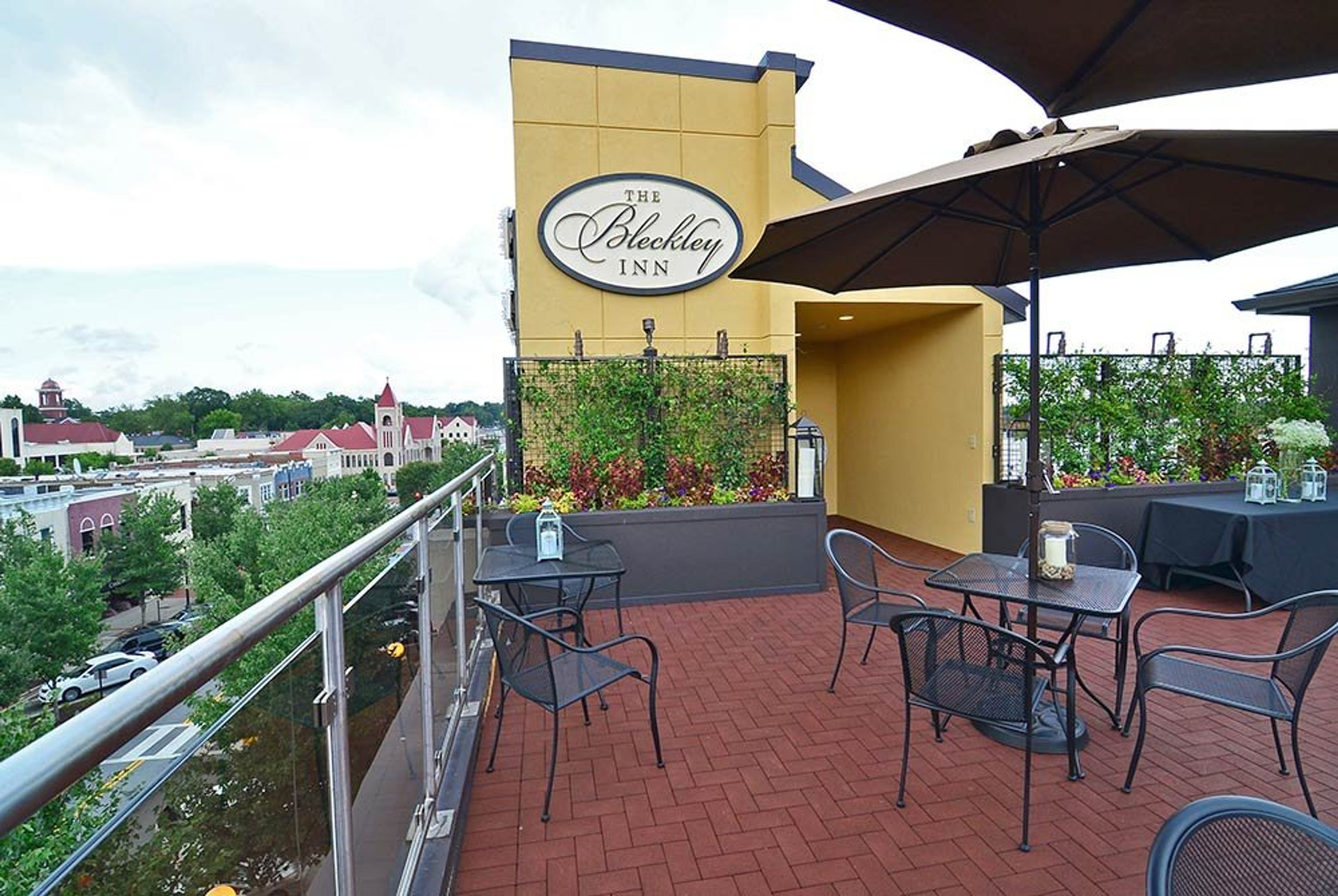 Rooftop at The Plaza, an event space at The Bleckley Inn