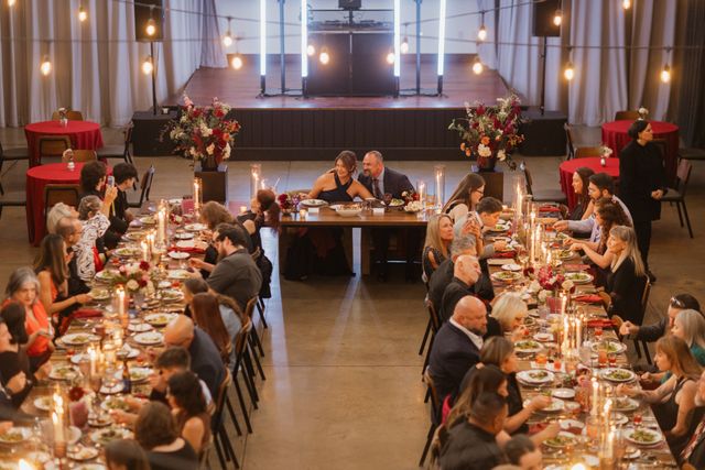 Featured photo from Step Into This Refined Anniversary Party at Olive + Oak with Luxe Tablesettings and Dramatic Floral Arrangements
