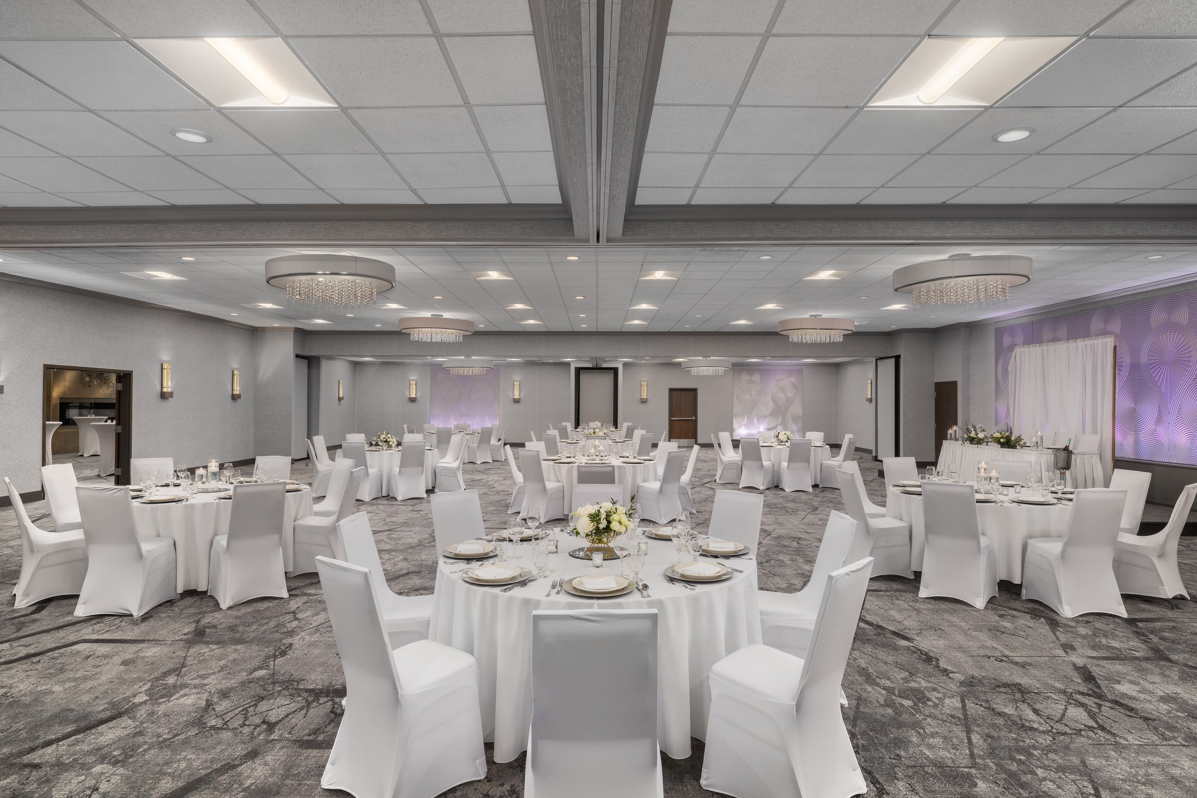 Kinnick Ballroom, an event space at Radisson Coralville