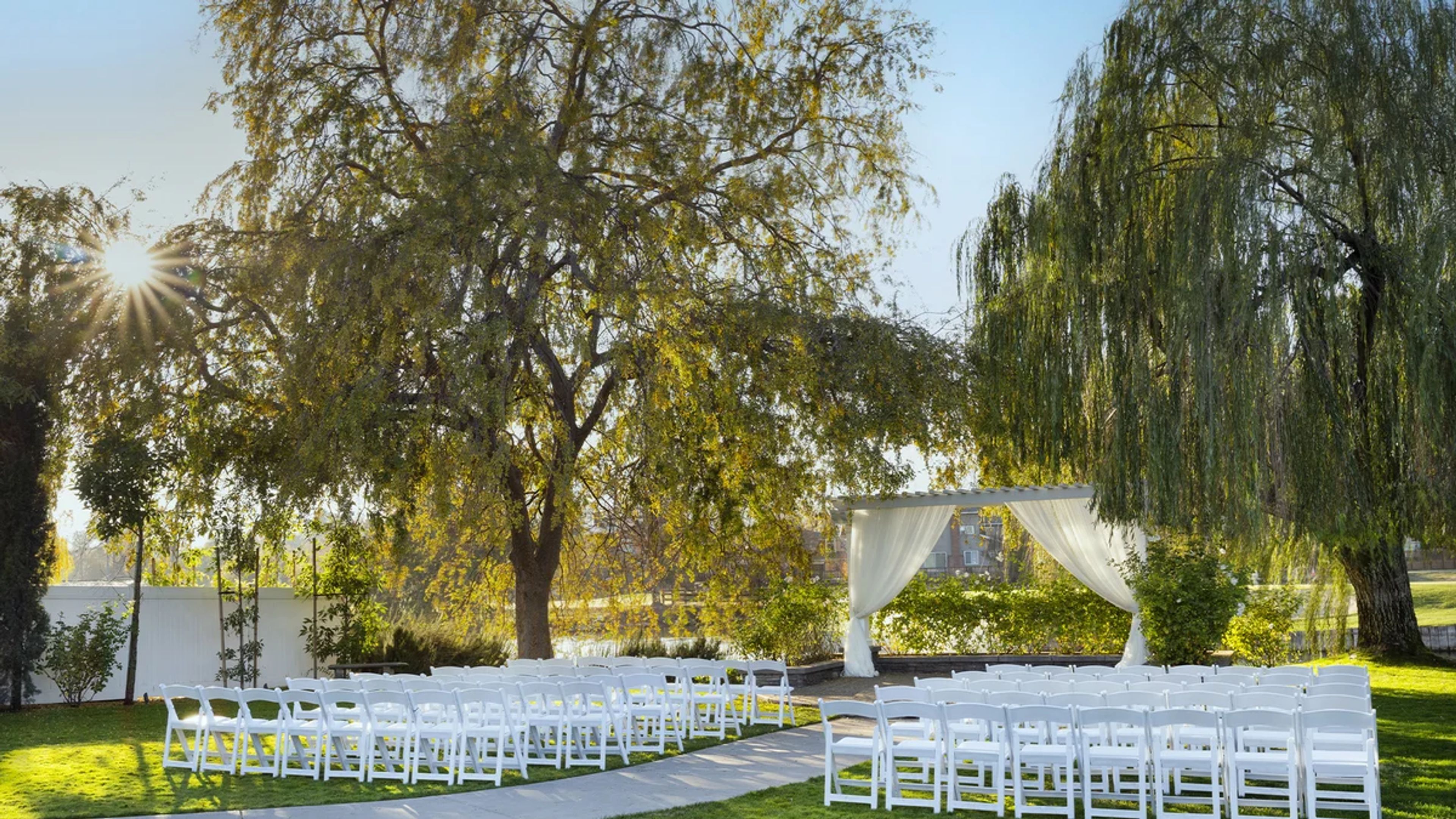 Outdoor Ceremony Lawn / Garden, an event space at San Ramon Waters by Wedgewood Weddings