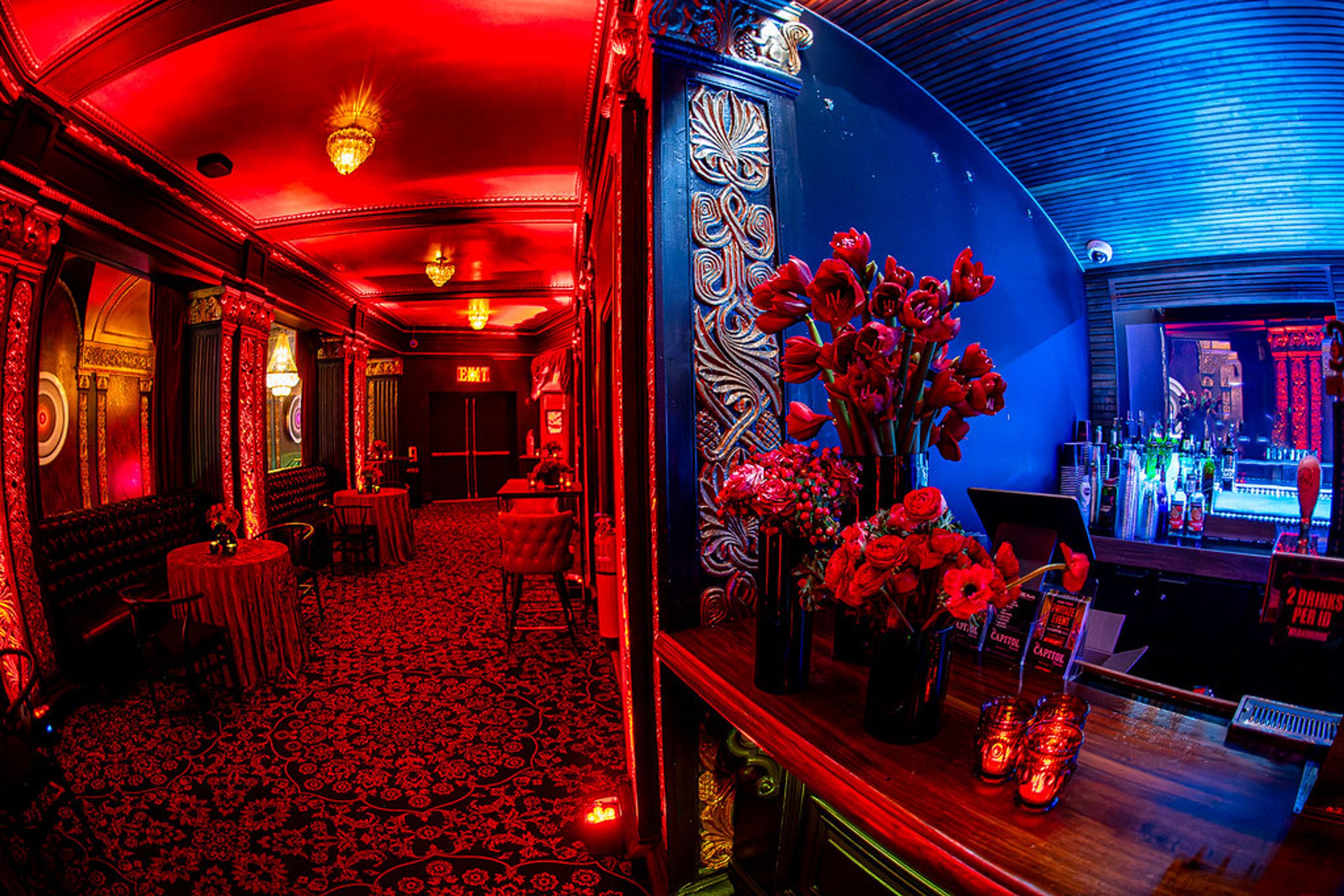 Mezzanine Bar, an event space at The Capitol Theatre