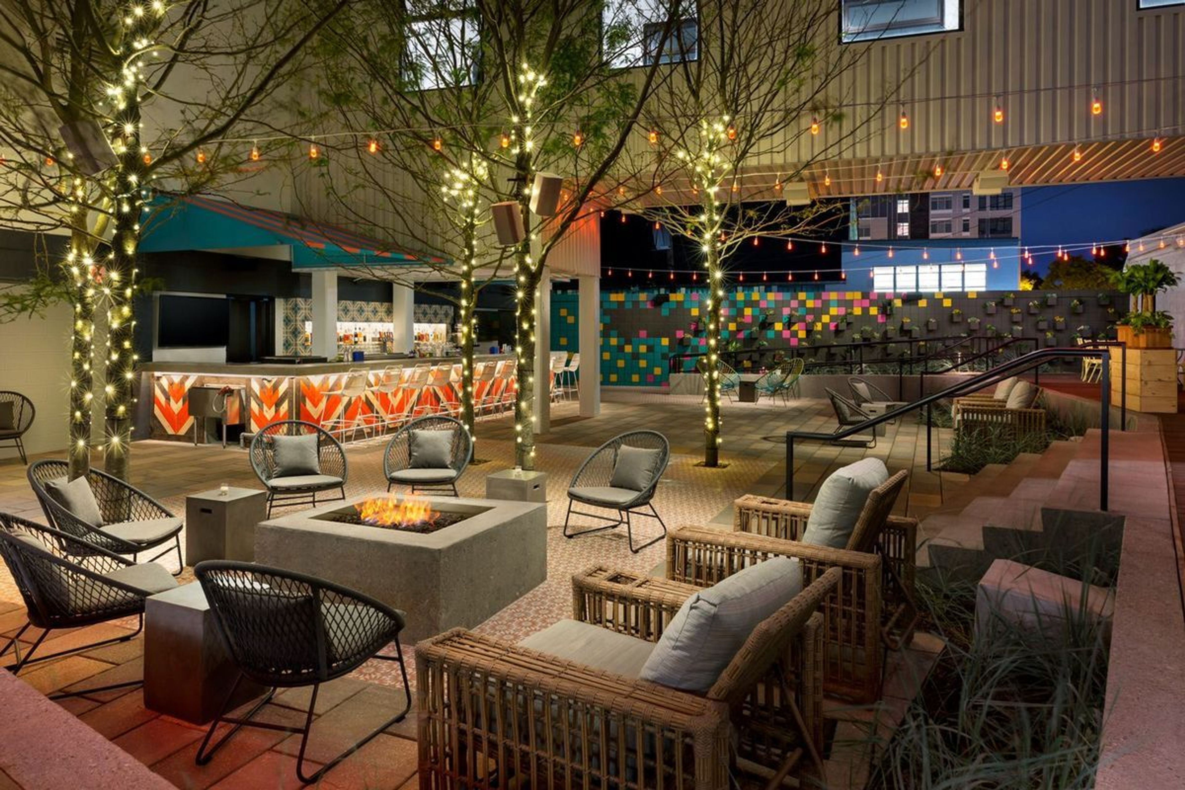 The Patio, an event space at Studio Allston