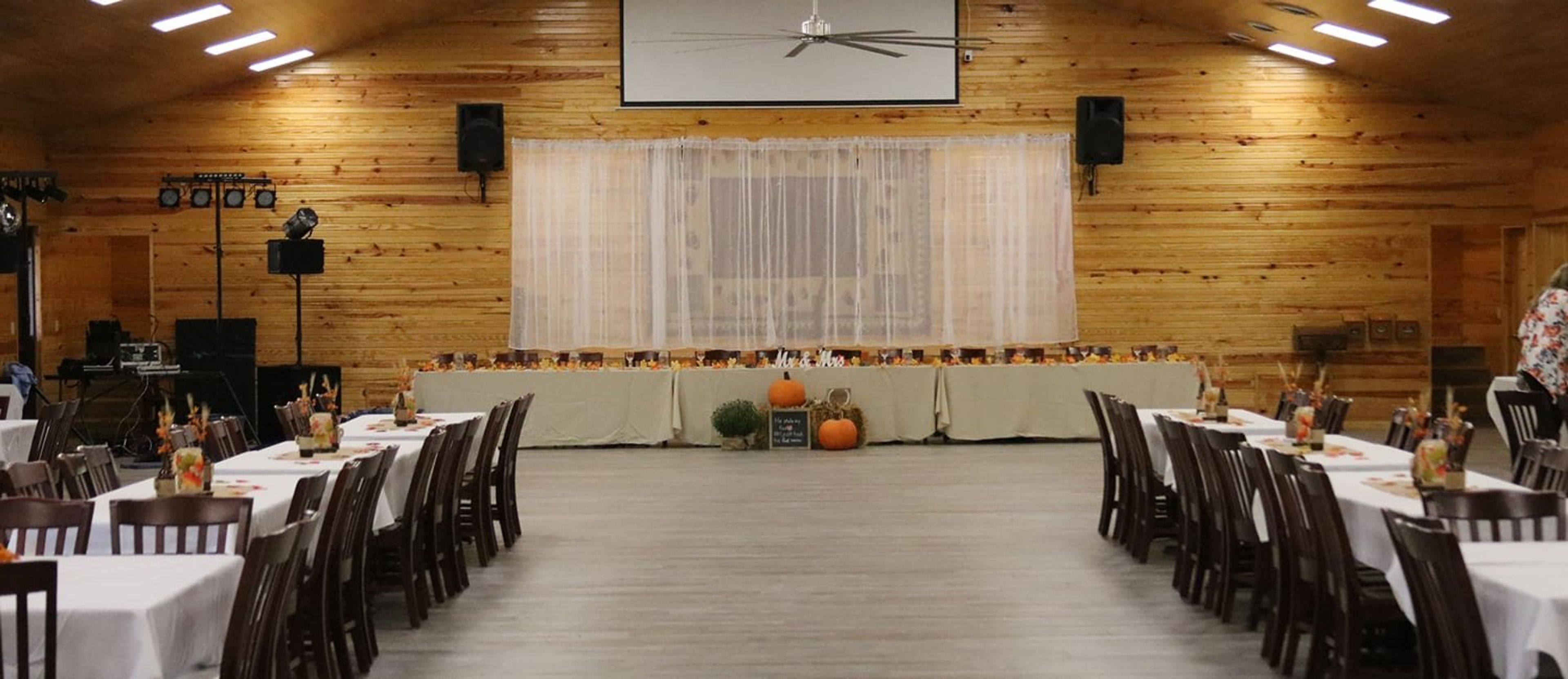 Dining Hall, an event space at Bear River Ranch