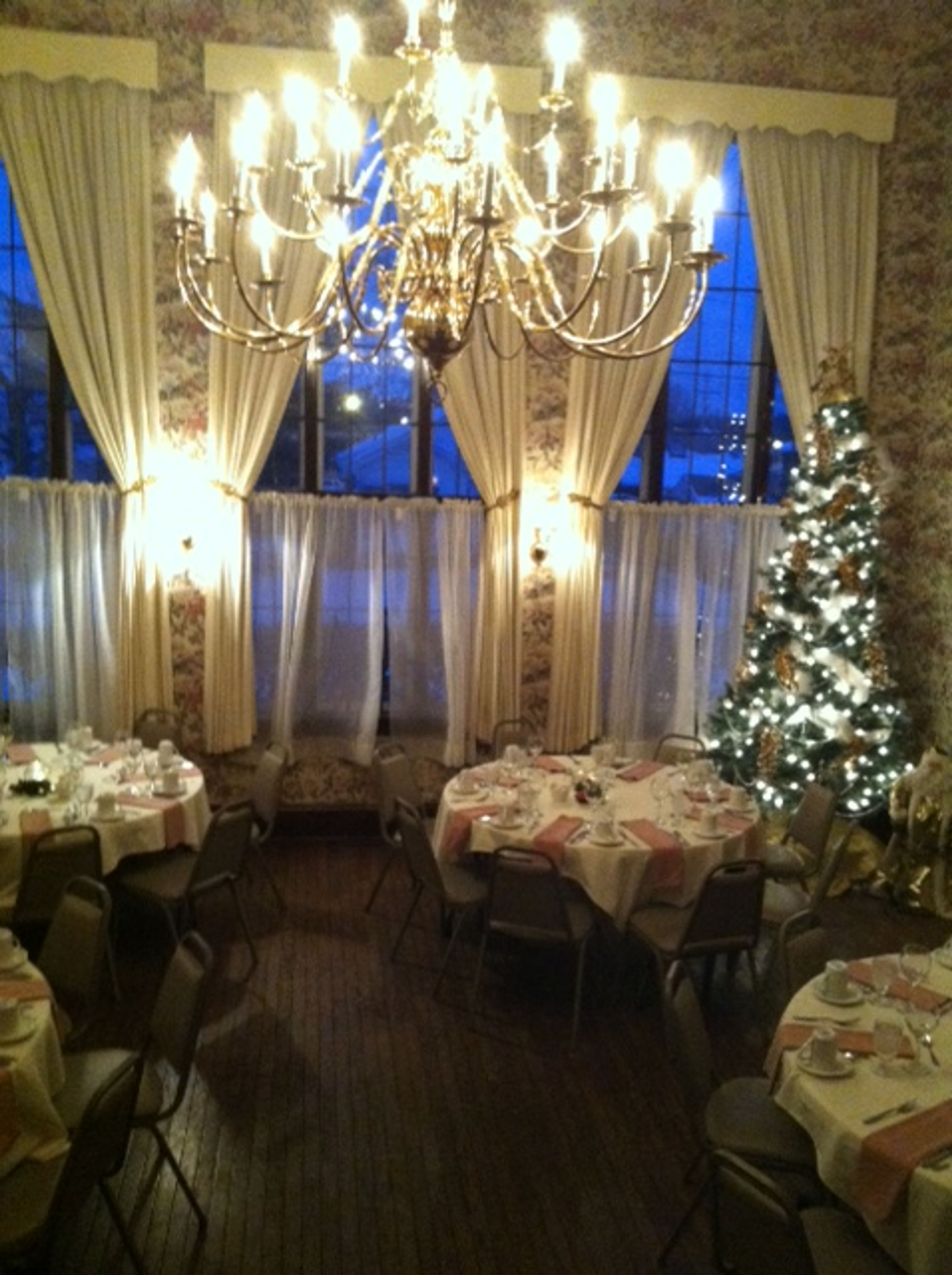 Staircase Room, an event space at Chateau Michele