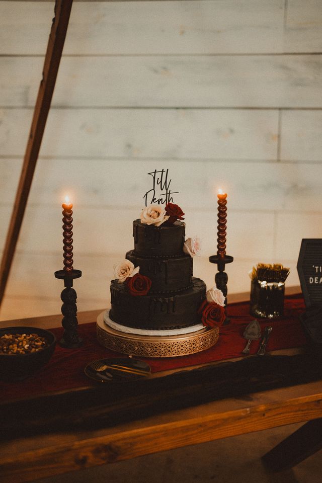 Featured photo from 'Til Death Do Us Part: A Moody Halloween Wedding at Two Wishes Ranch