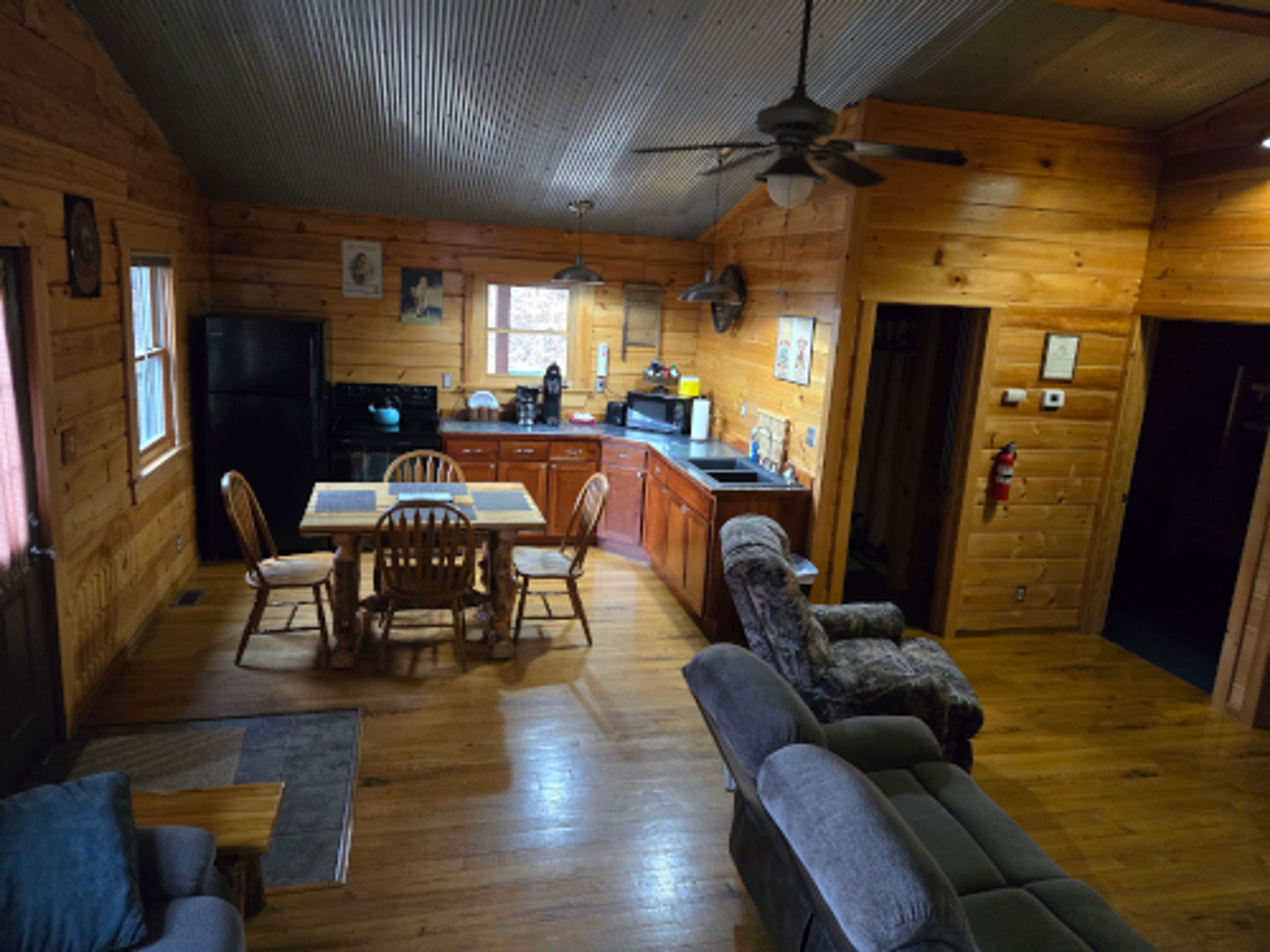 The Holler, an event space at Brimstone Ridge Cabins