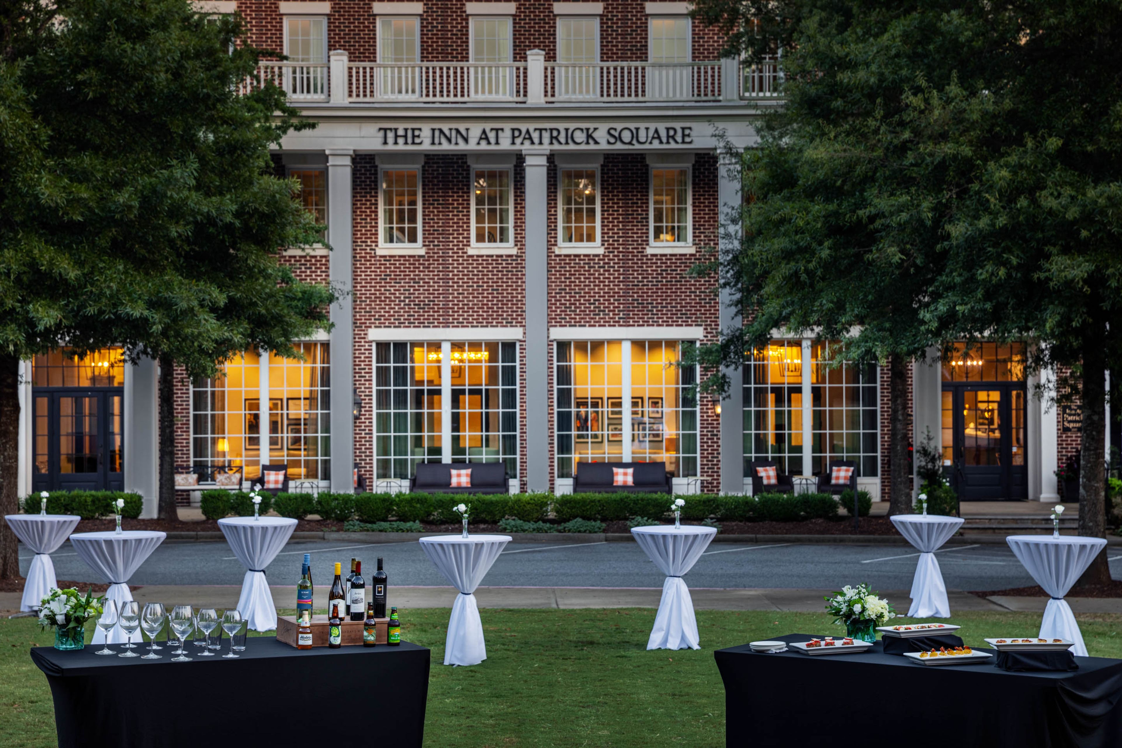 Village Green, an event space at Inn at Patrick Square
