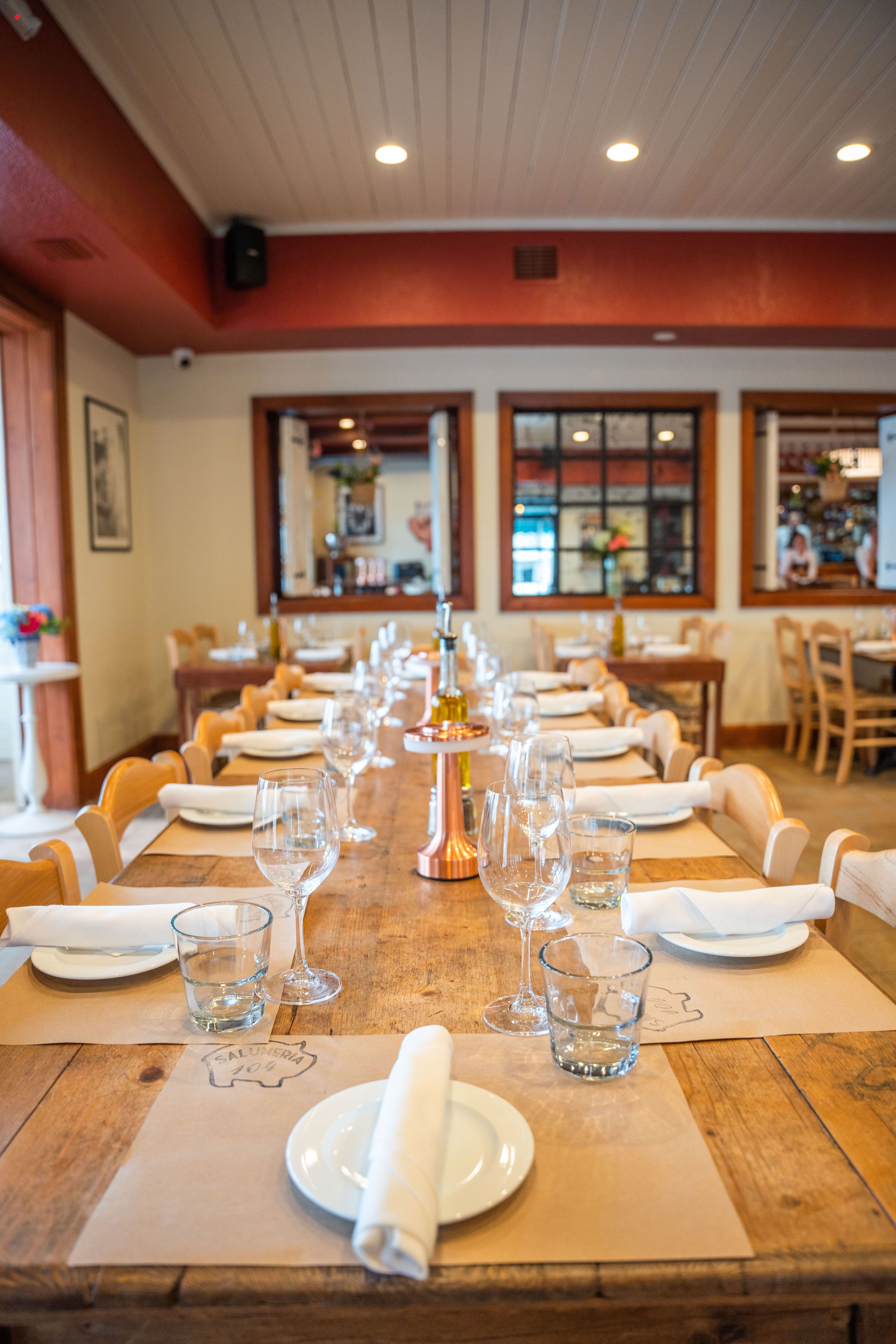 Salumi Private Room, an event space at Salumeria Atlantic Beach