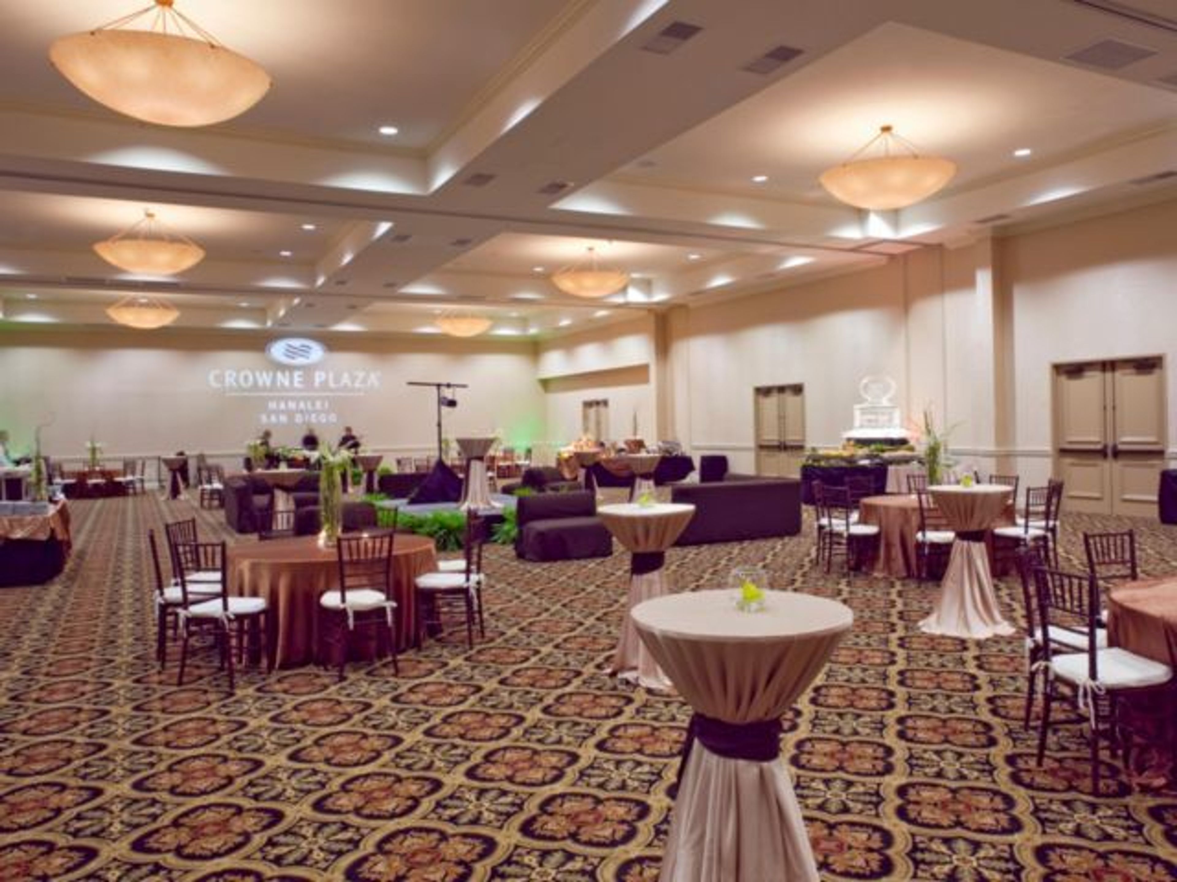 The Grand Hanalei Ballroom, an event space at Crowne Plaza San Diego
