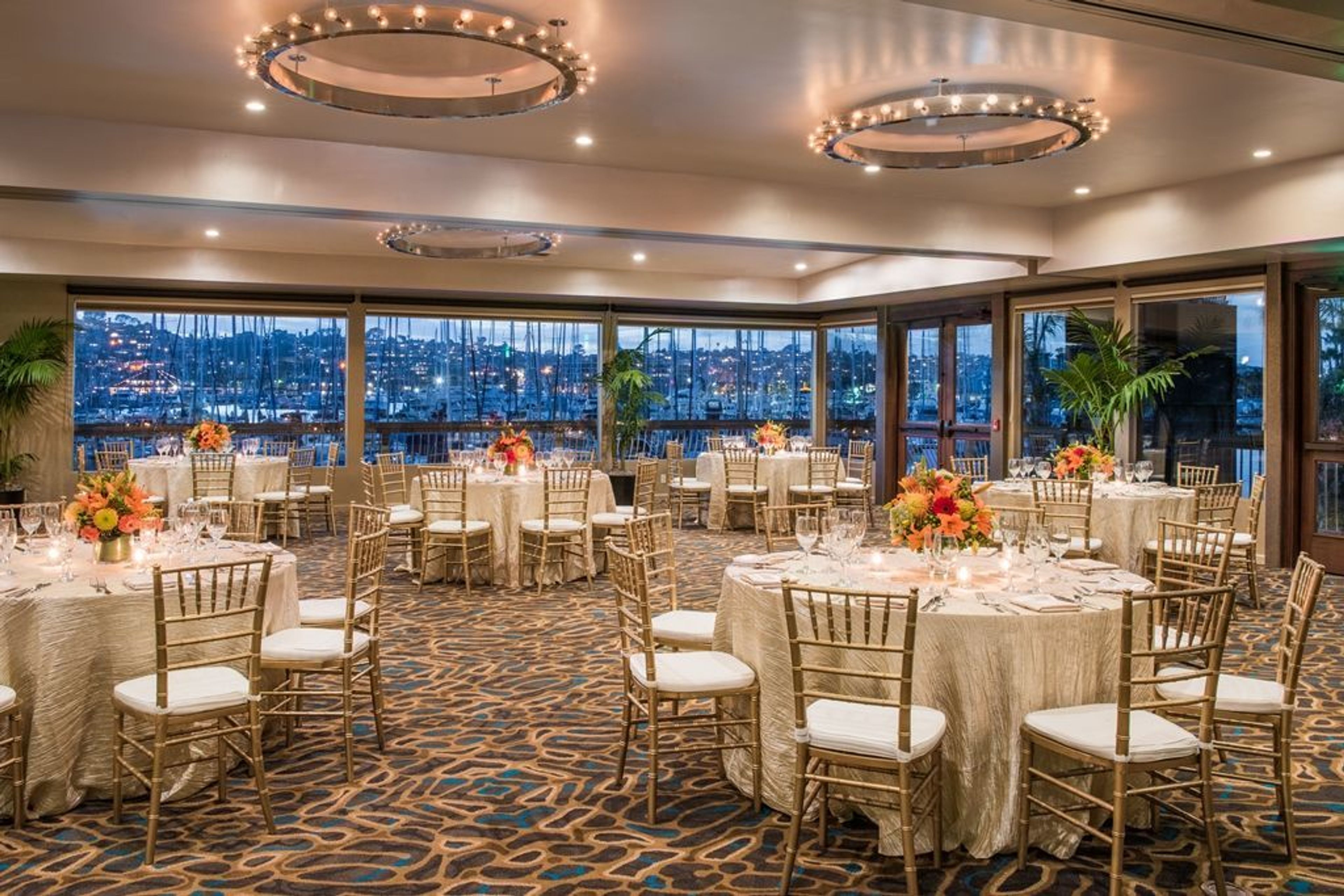 Marina Ballroom, an event space at Humphreys Half Moon Inn & Suites