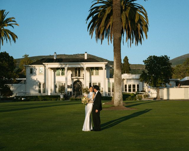 Featured photo from Relive this Chic Napa Wedding Surrounded by Stately Grounds and Golden Hour Glow