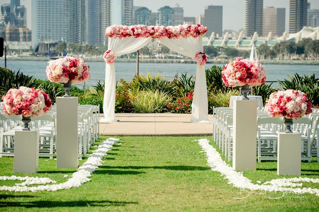 Featured photo from Stunning Tented Bayside Wedding at Coronado Island Marriott Resort & Spa in San Diego, CA