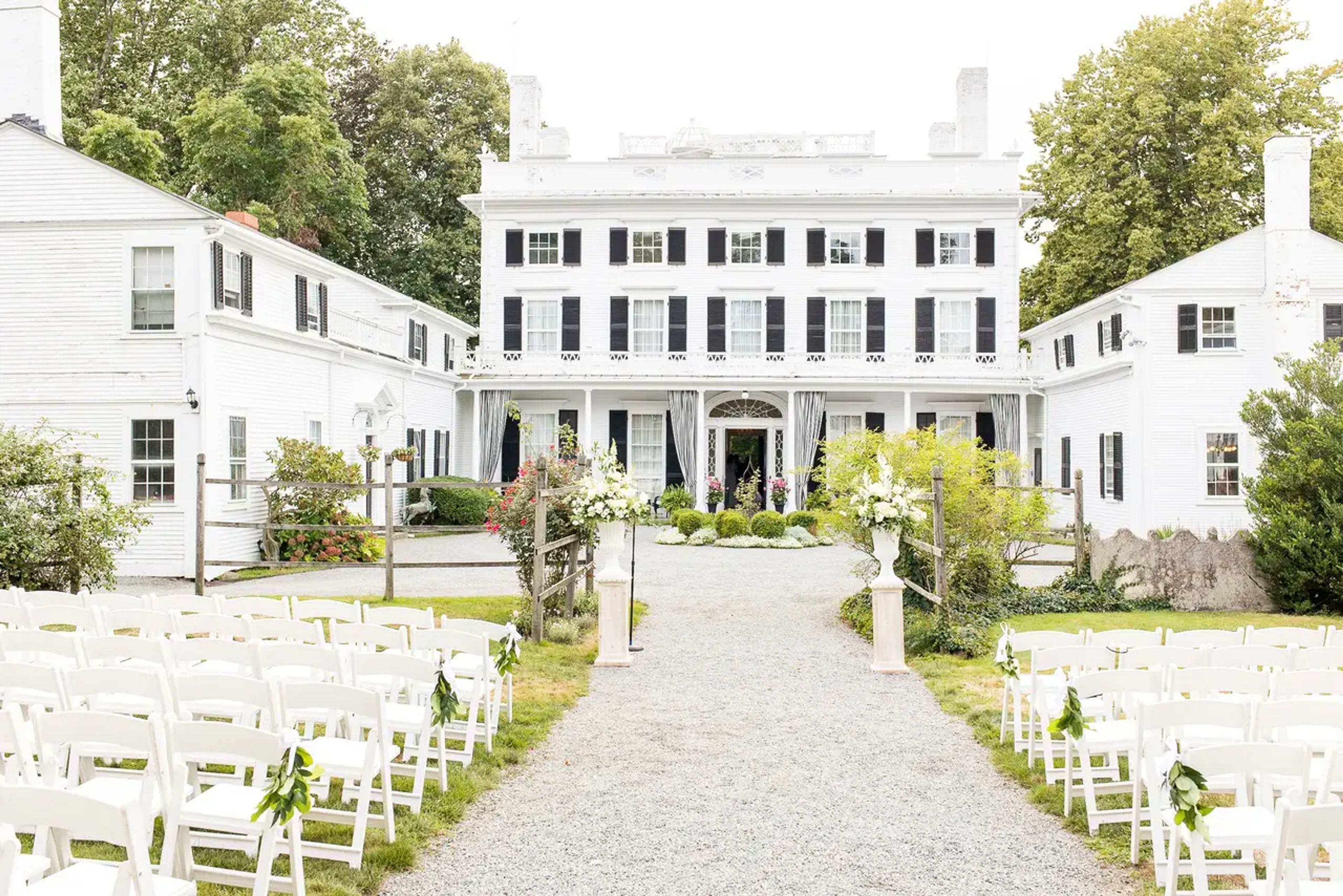 The Rose Garden & Courtyard, an event space at Linden Place