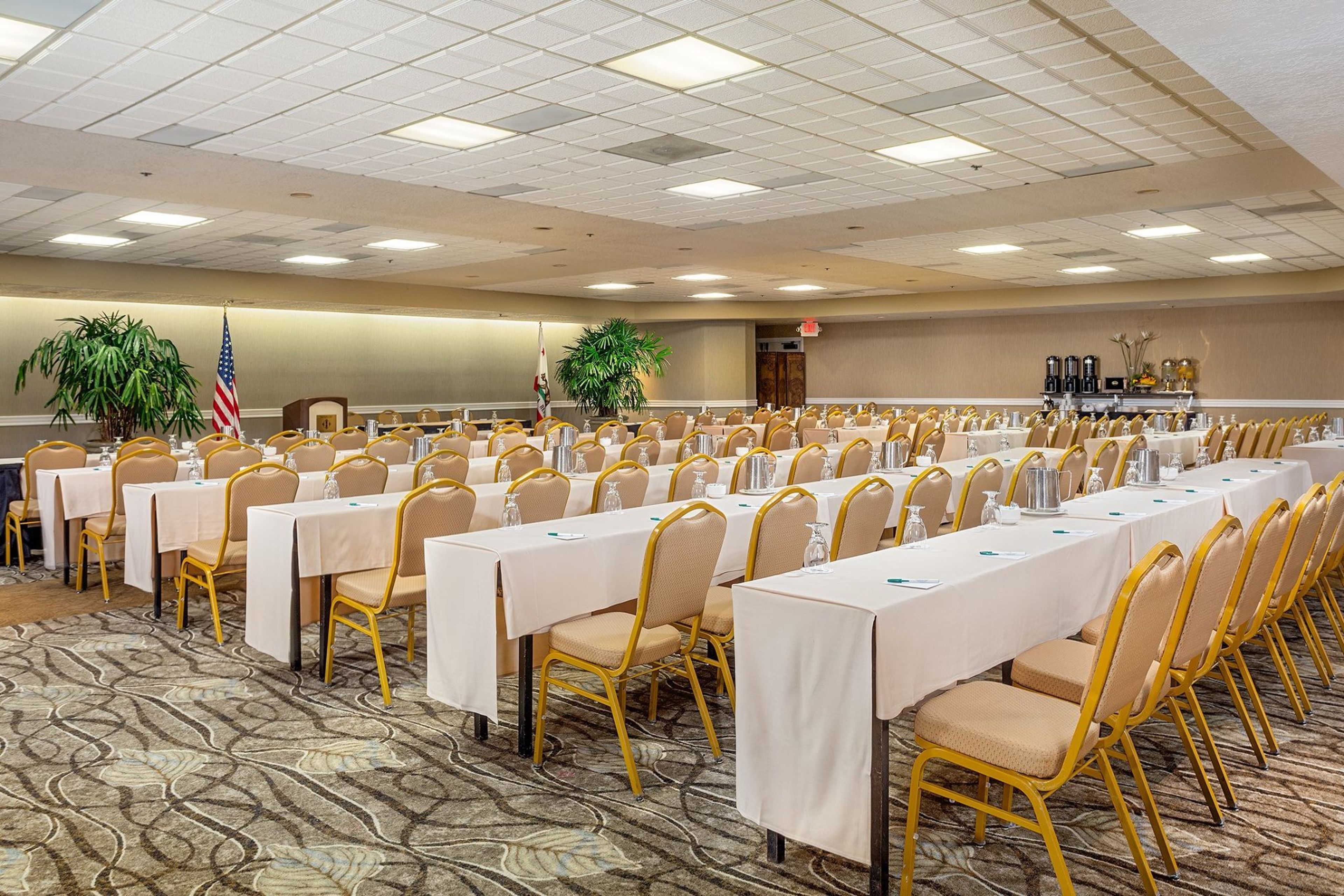 Crystal Ballroom, an event space at Handlery Hotel San Diego