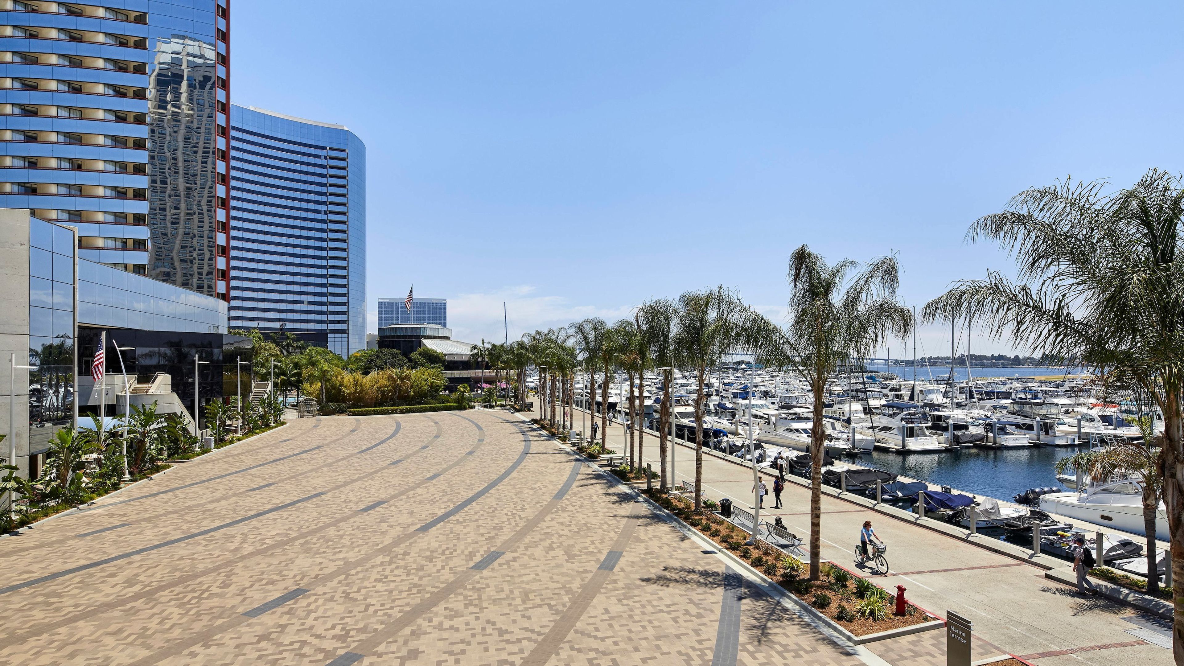 Marina Terrace, an event space at Marriott Marquis San Diego Marina