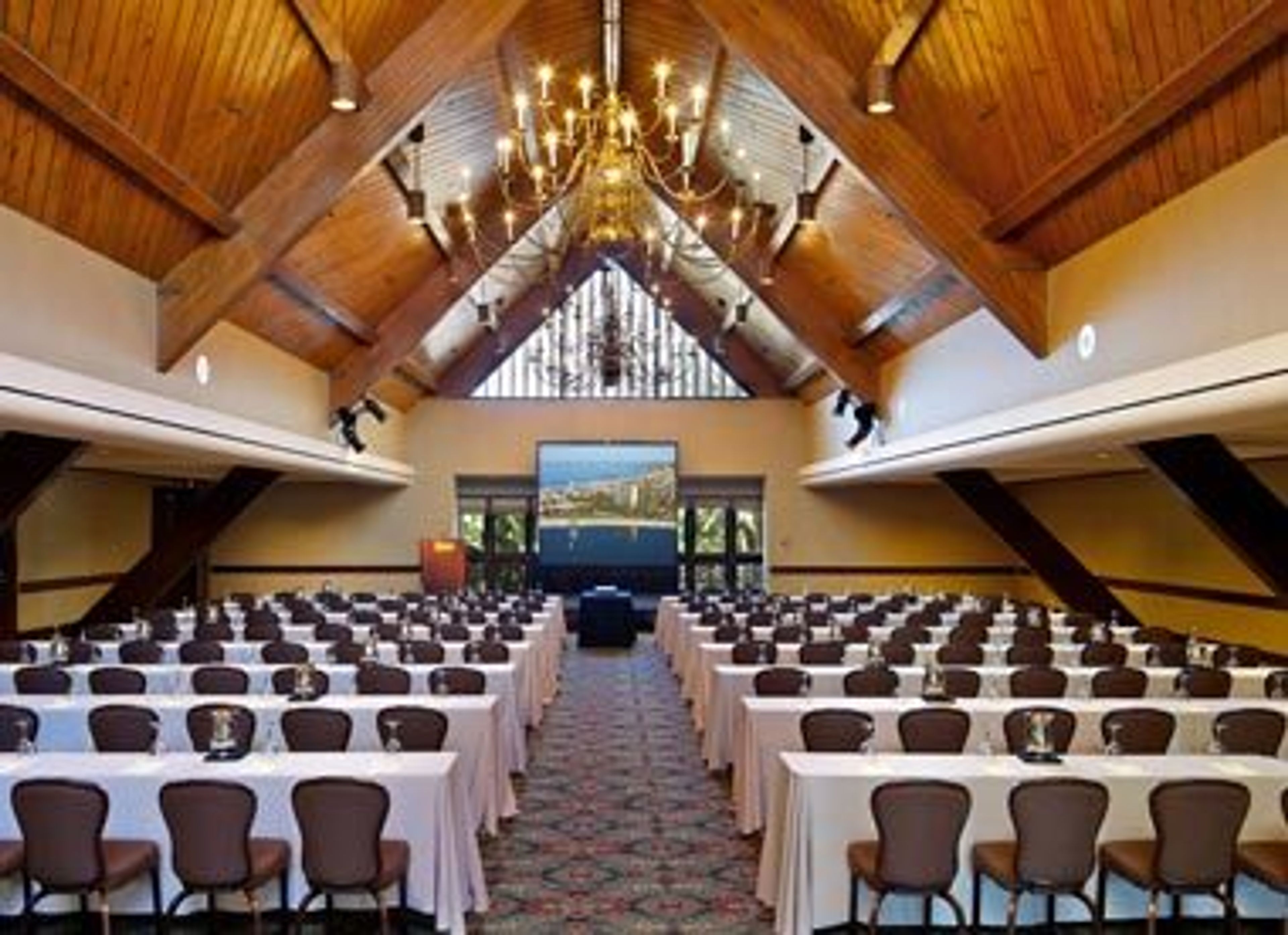 Kon Tiki Ballroom, an event space at Catamaran Resort Hotel and Spa