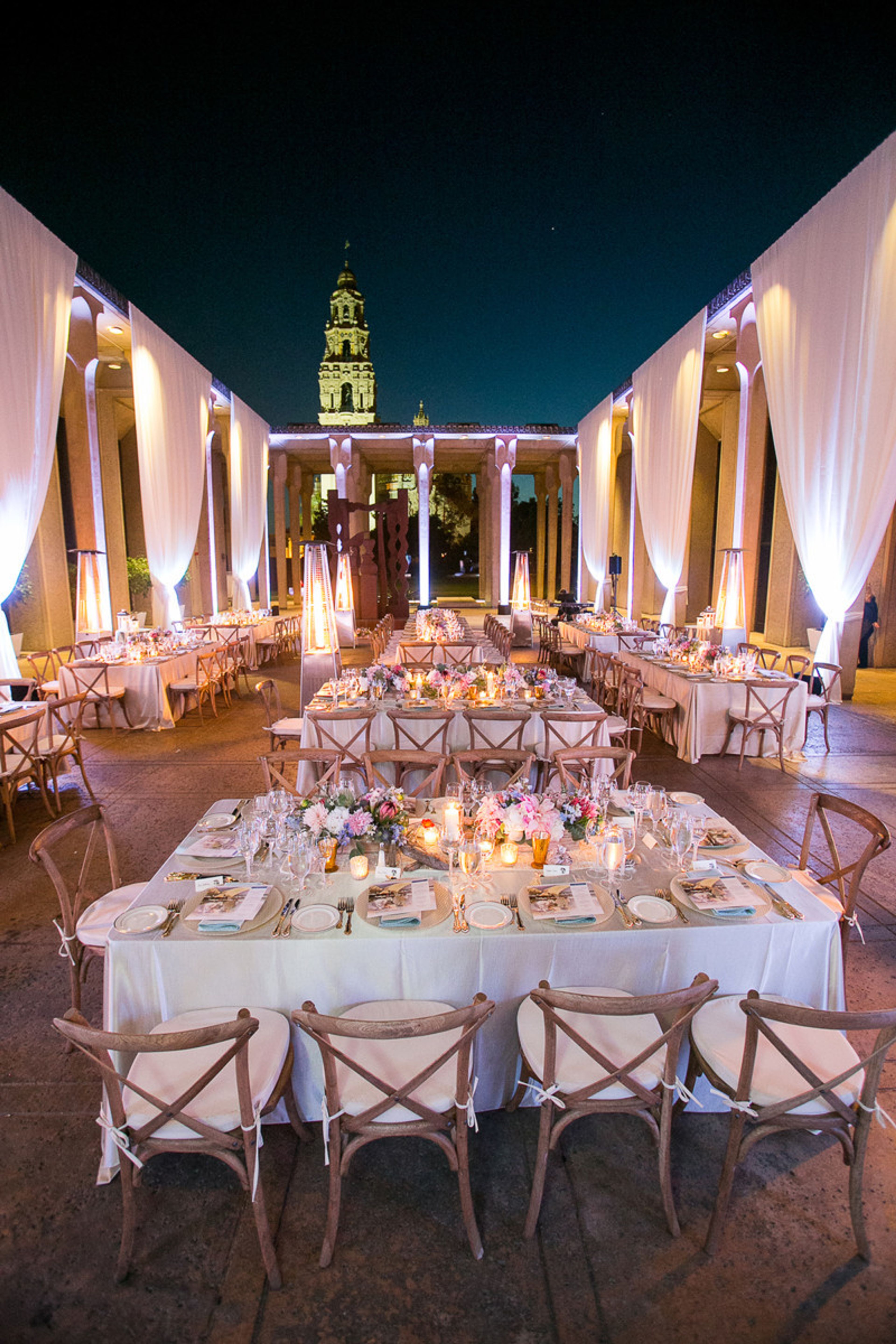 May S. Marcy Sculpture Court, an event space at San Diego Museum of Art