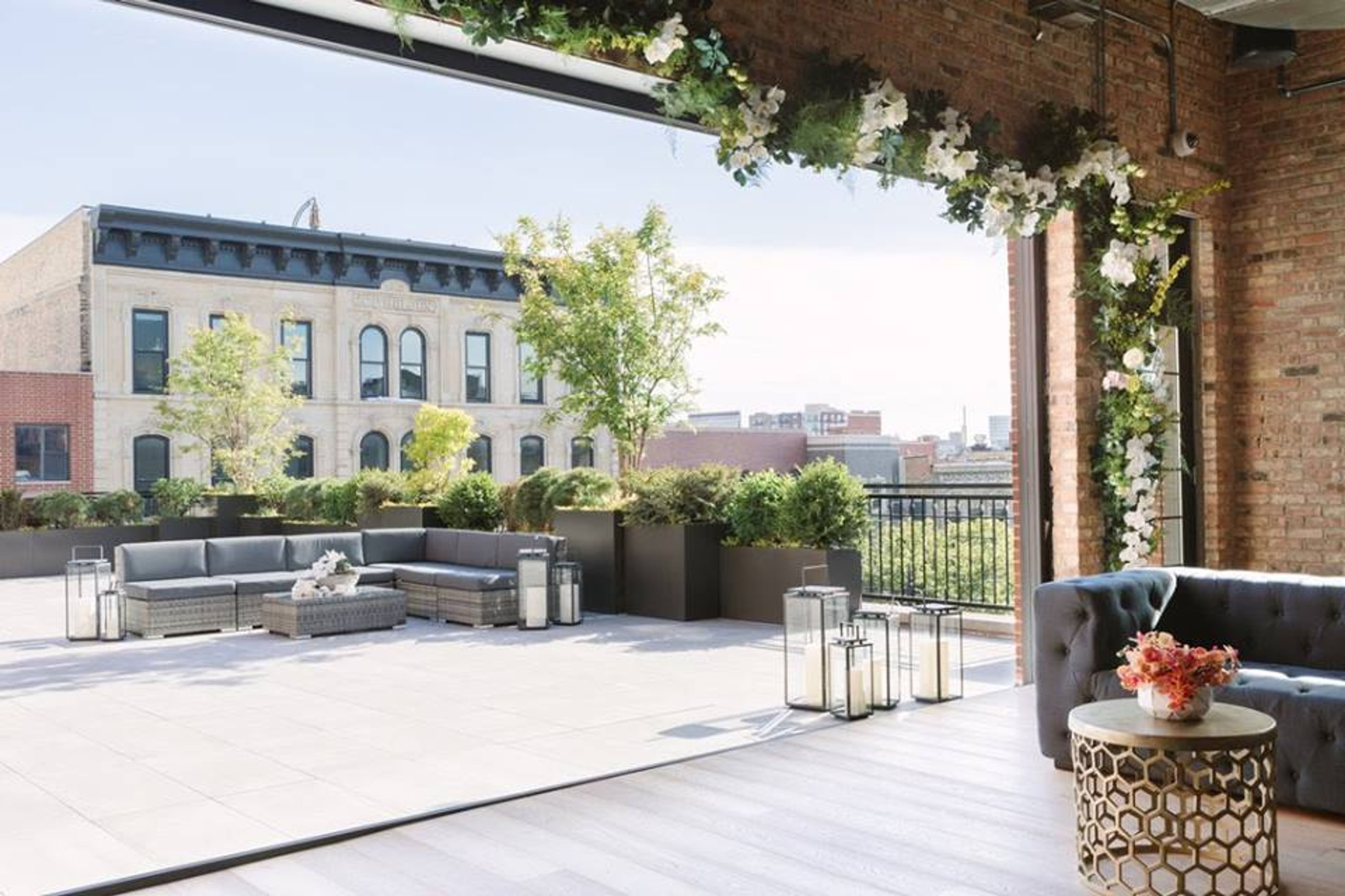 Outdoor Patio, an event space at Loft Lucia