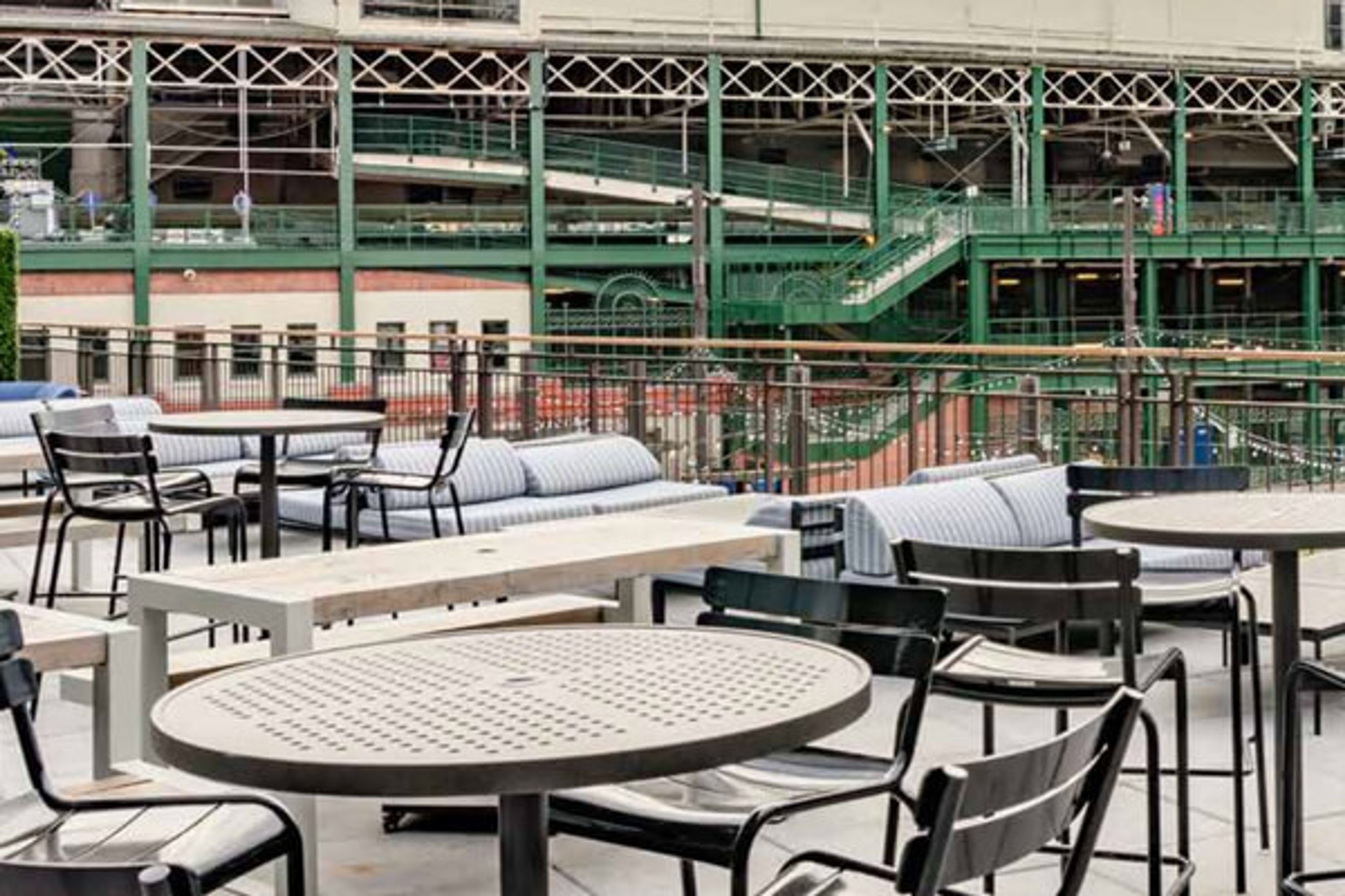 Second Floor Terrace, an event space at Budweiser Brickhouse Tavern