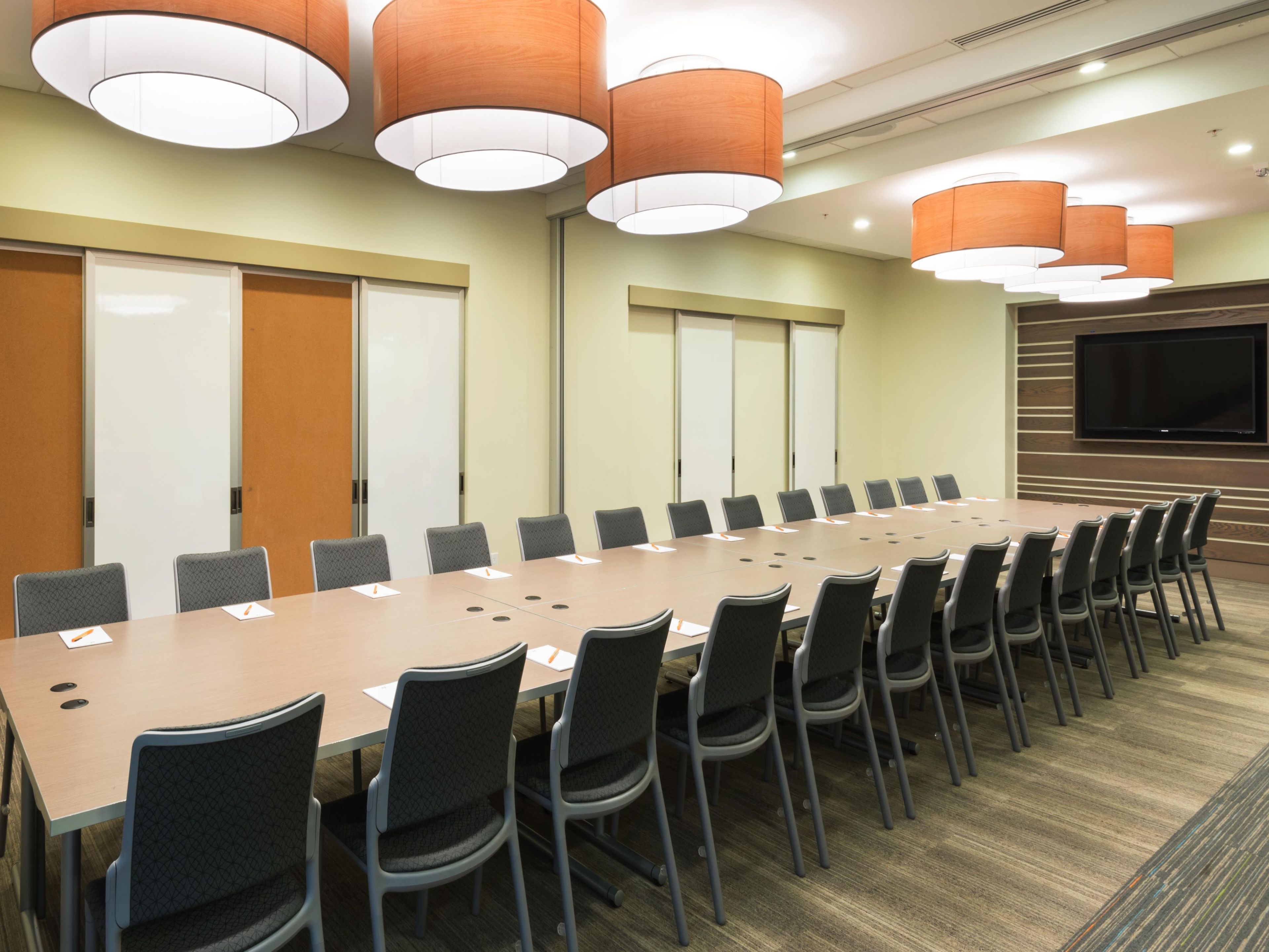 Sage + Bamboo Meeting Room, an event space at EVEN Hotel Rockville